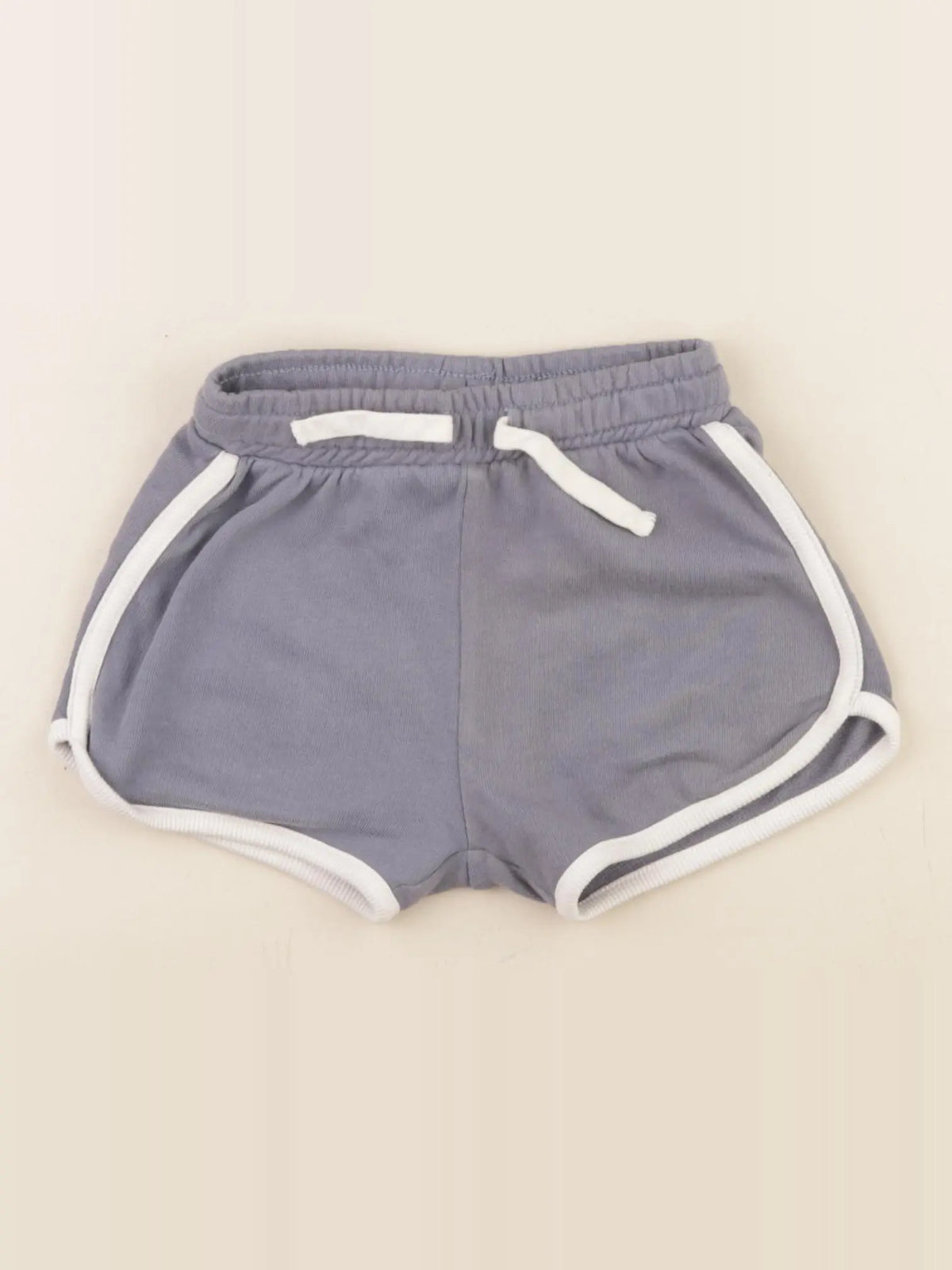 H&M - short bleu - 4/6 mois