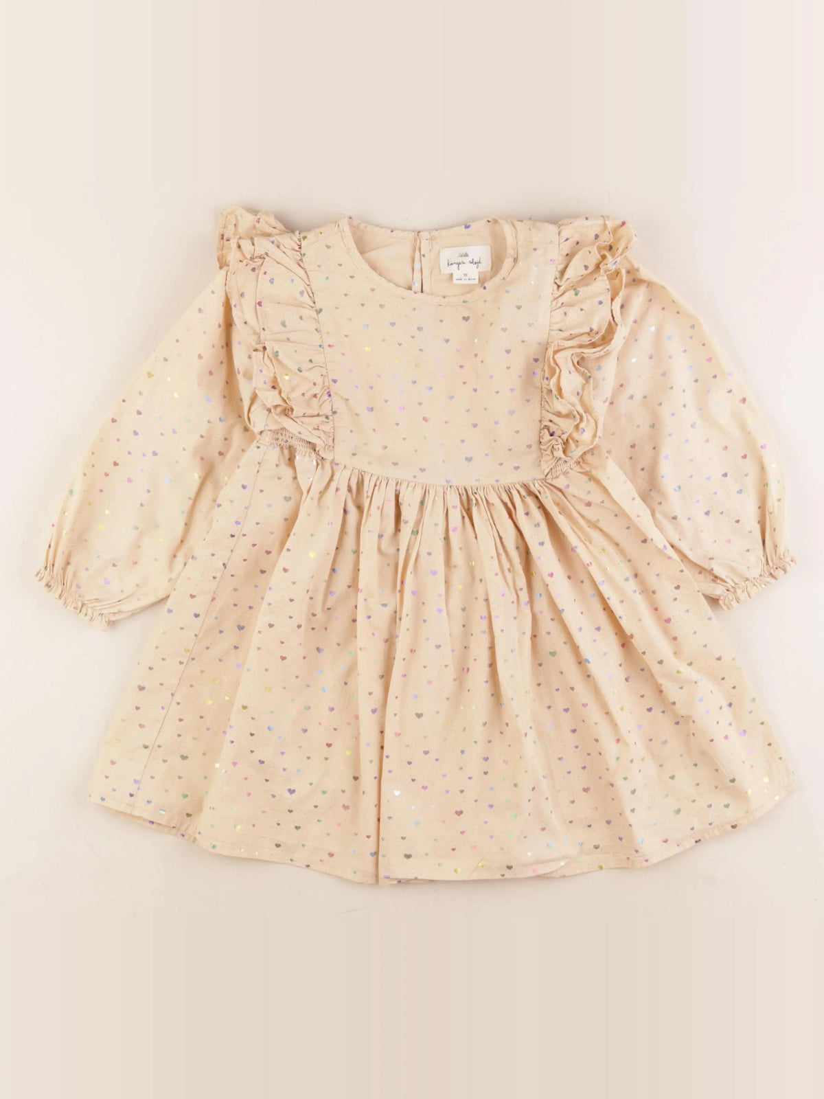 Konges slojd - robe beige - 3 ans