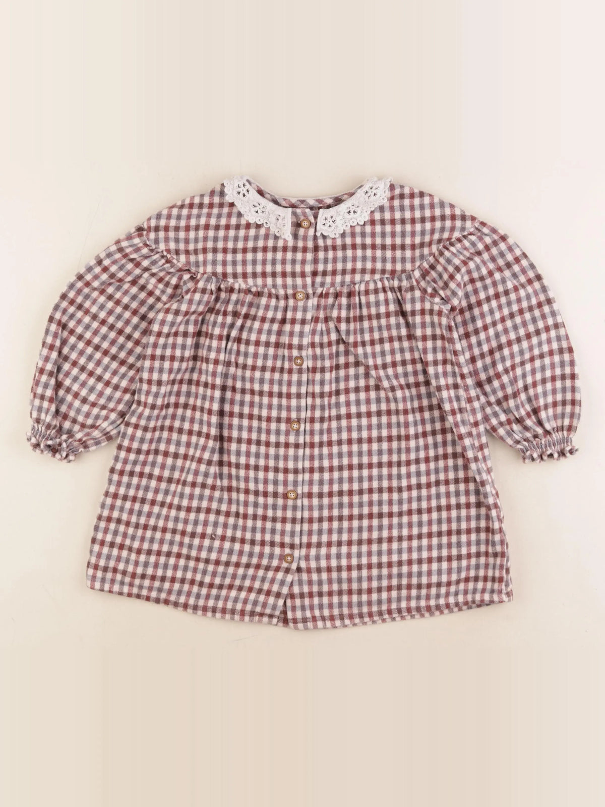Next - robe marron - 2/3 ans