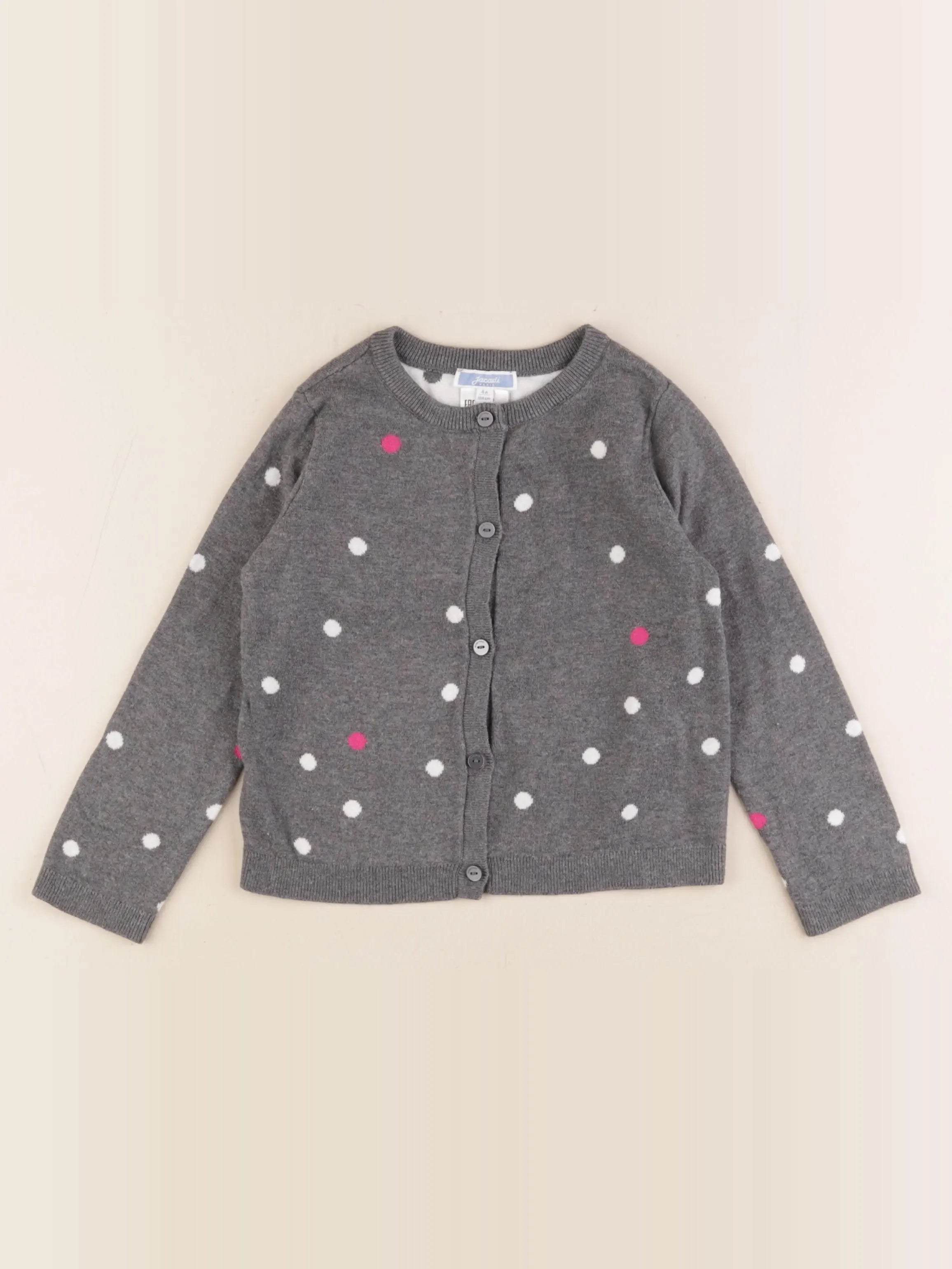 Jacadi - gilet gris - 4 ans