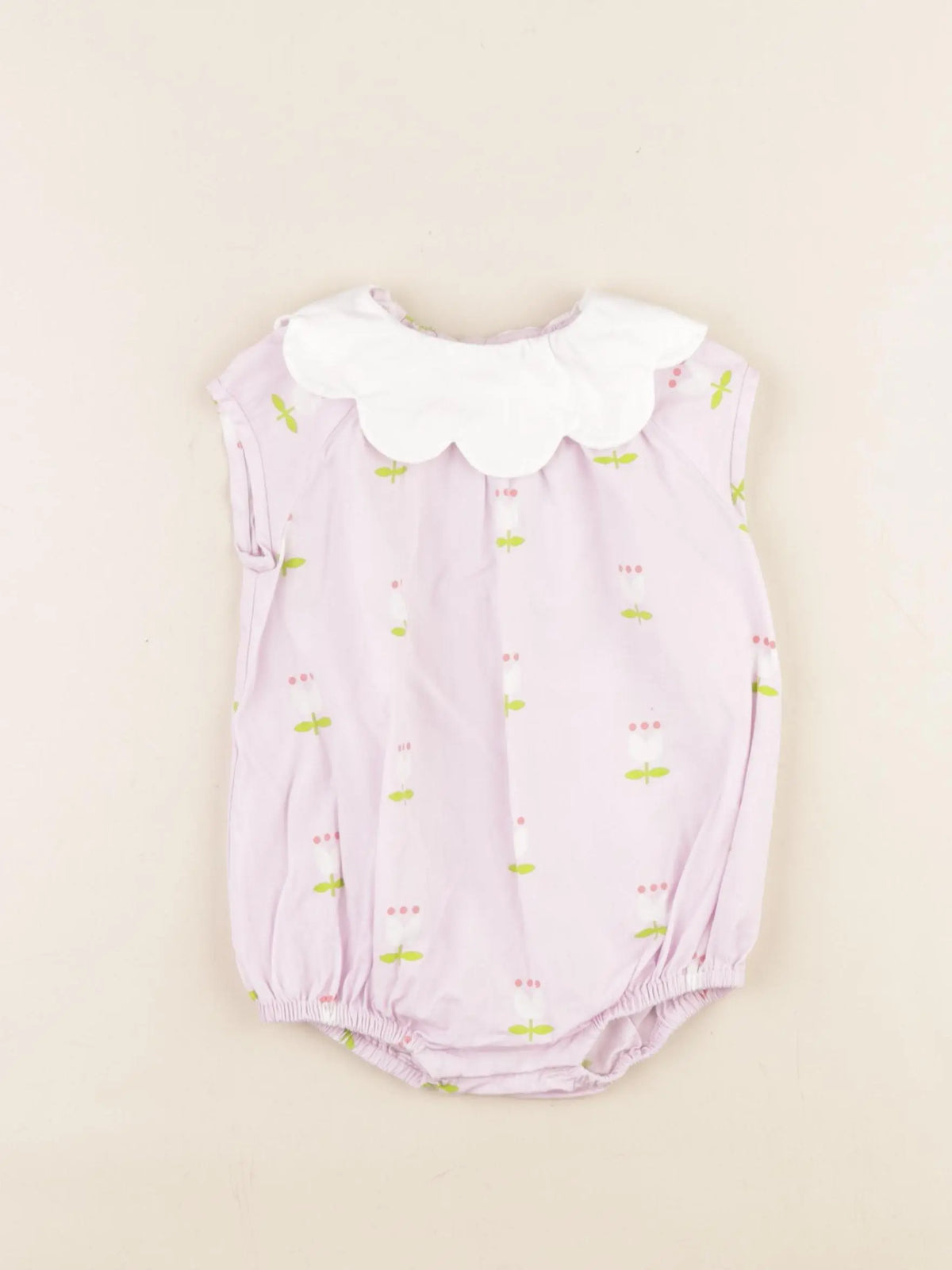 Jacadi - combinaison rose - 12 mois