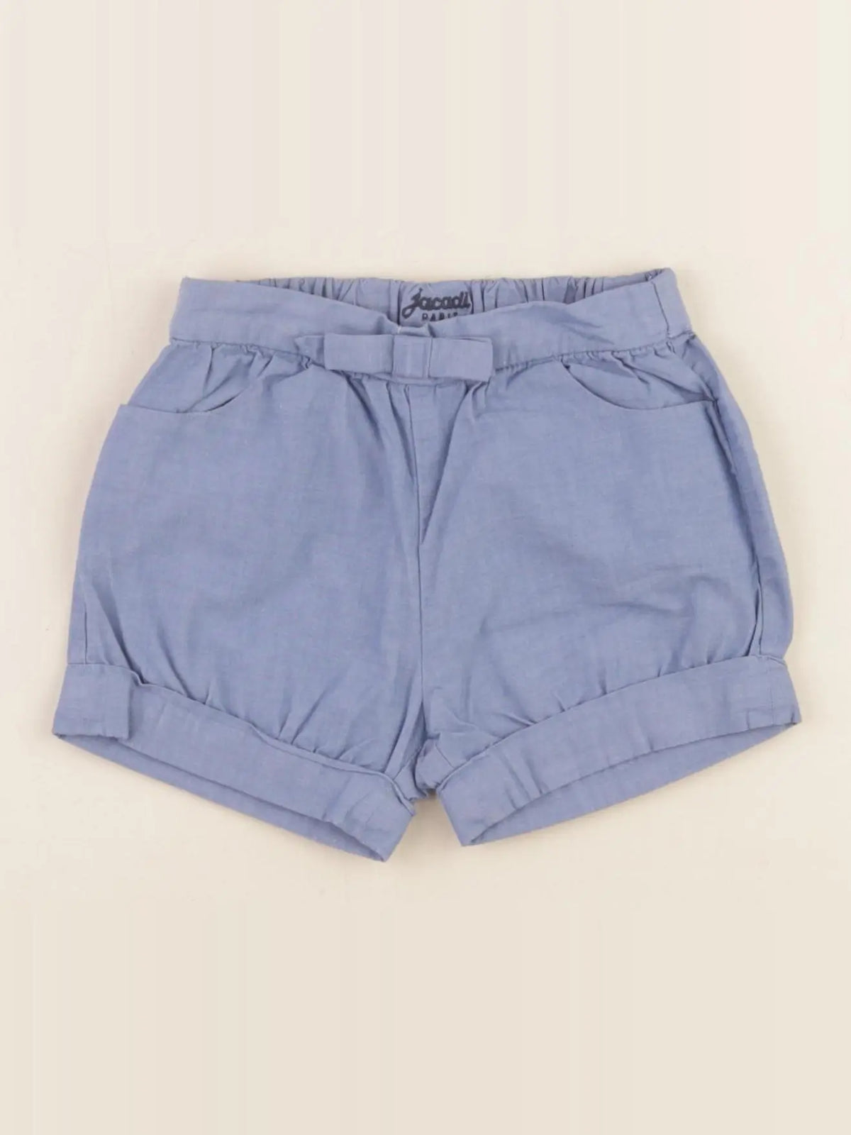 Jacadi - short bleu - 12 mois