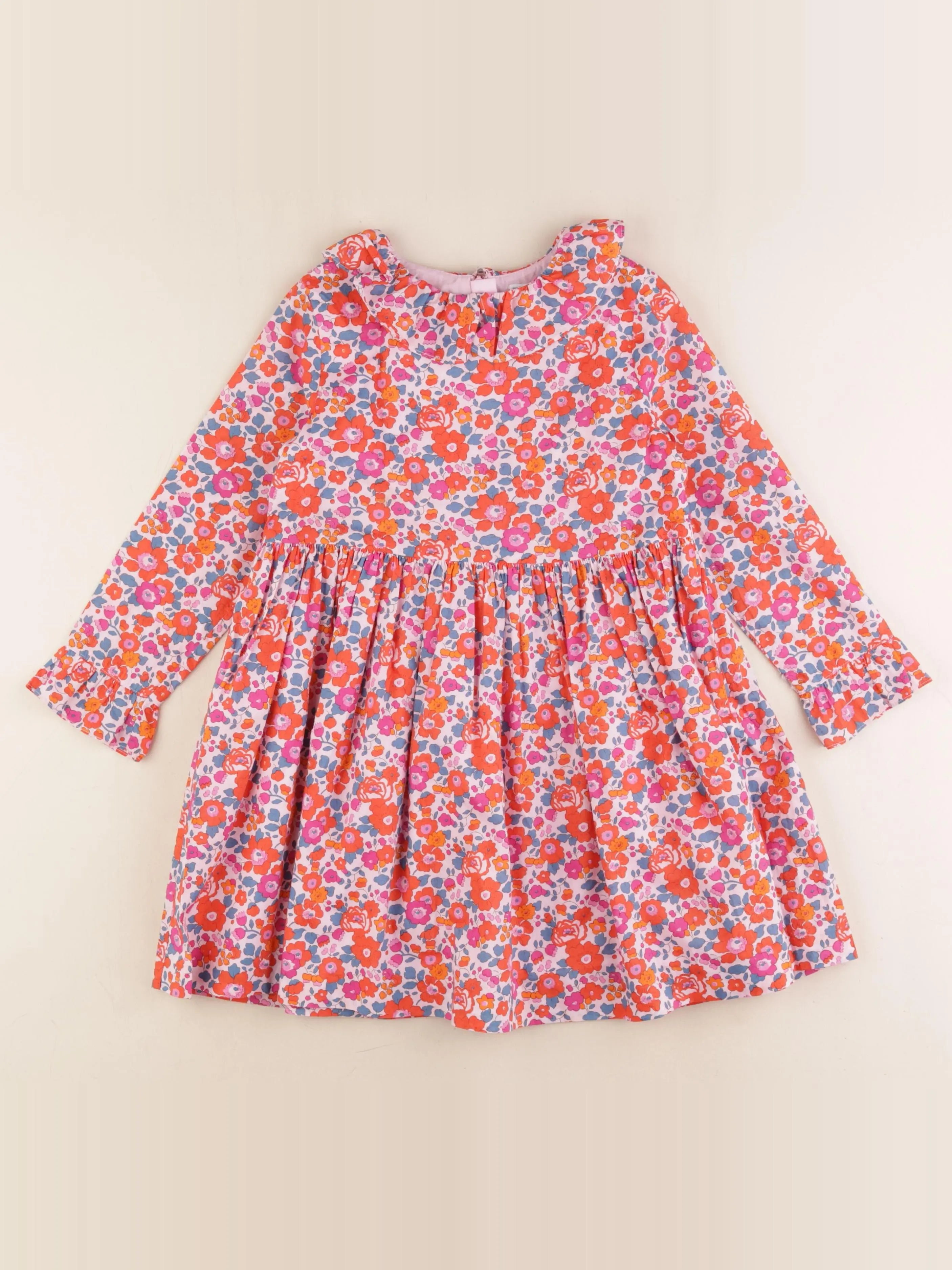 Jacadi - robe liberty multicolore - 5 ans
