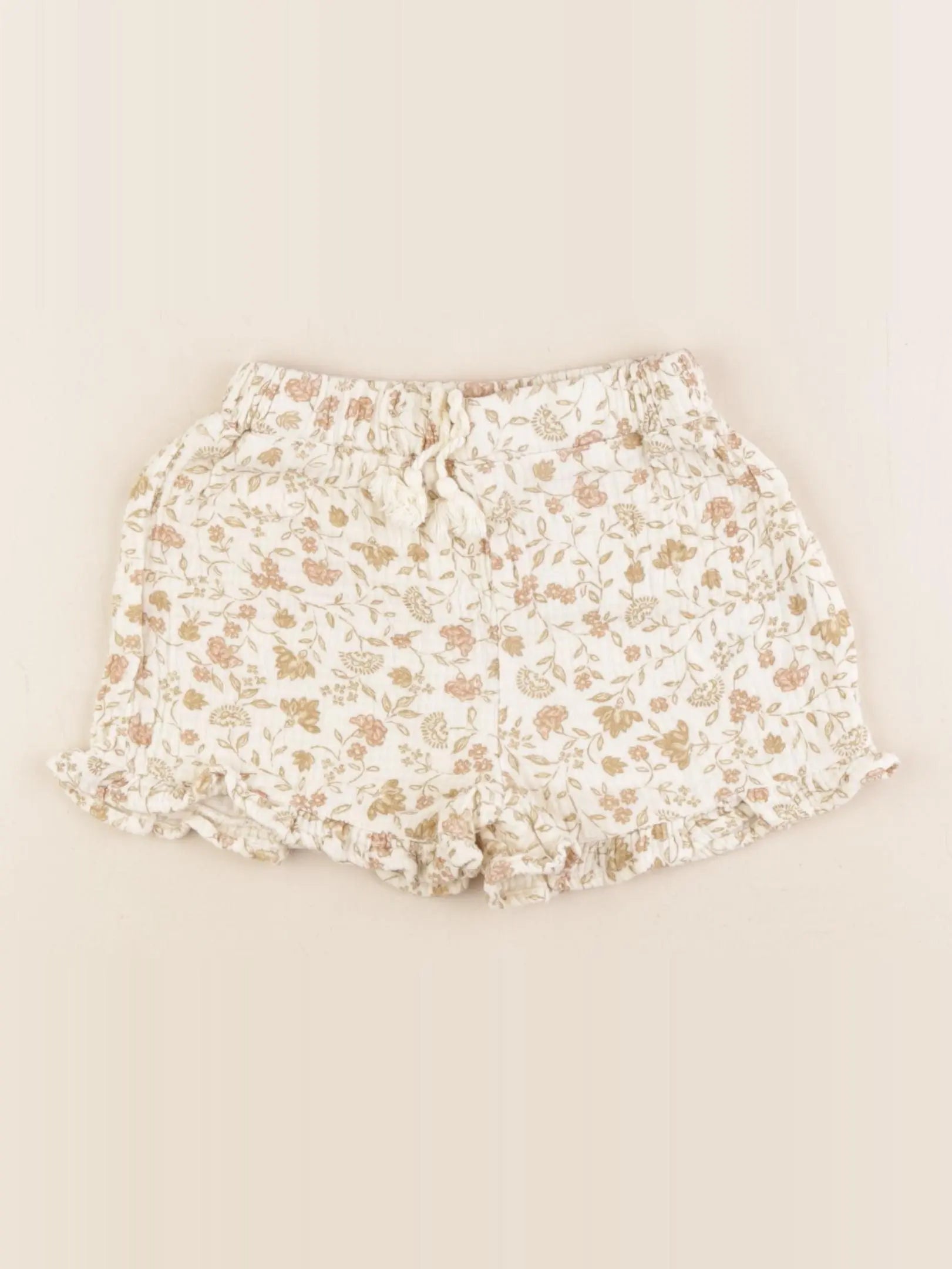 Vertbaudet - short beige - 24 mois