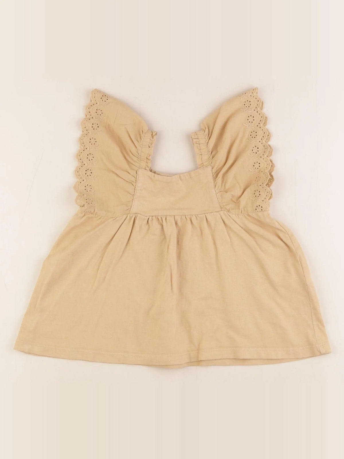 Vertbaudet - blouse marron - 2 ans