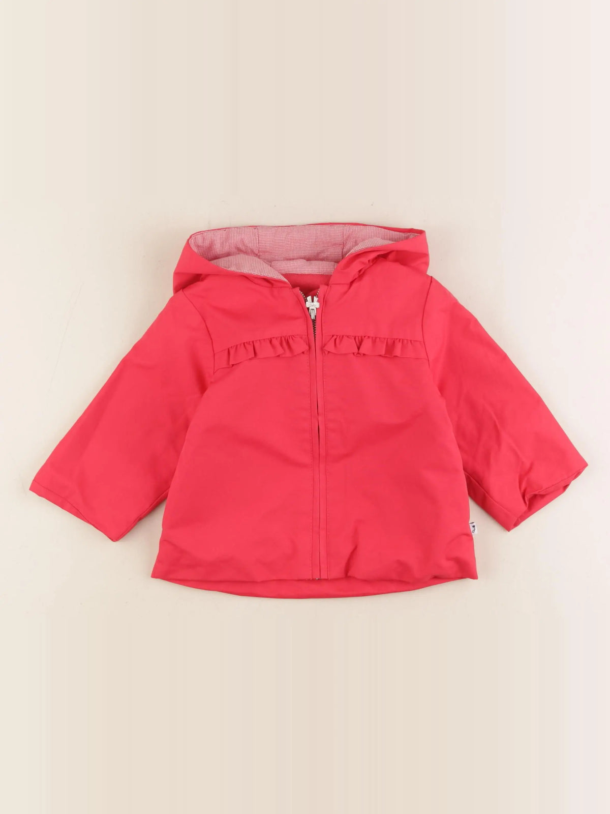 Jacadi - imperméable rouge - 12 mois