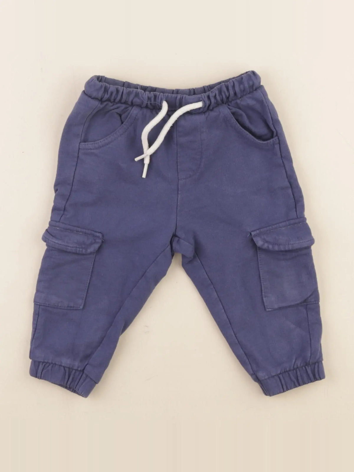 Vertbaudet - jogging bleu - 12 mois