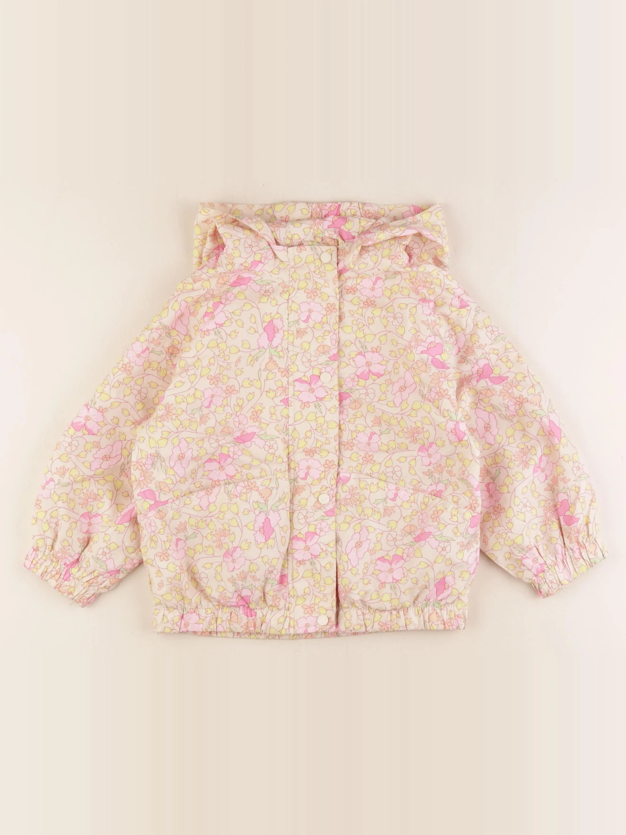 Zara - coupe-vent jaune - 4/5 ans