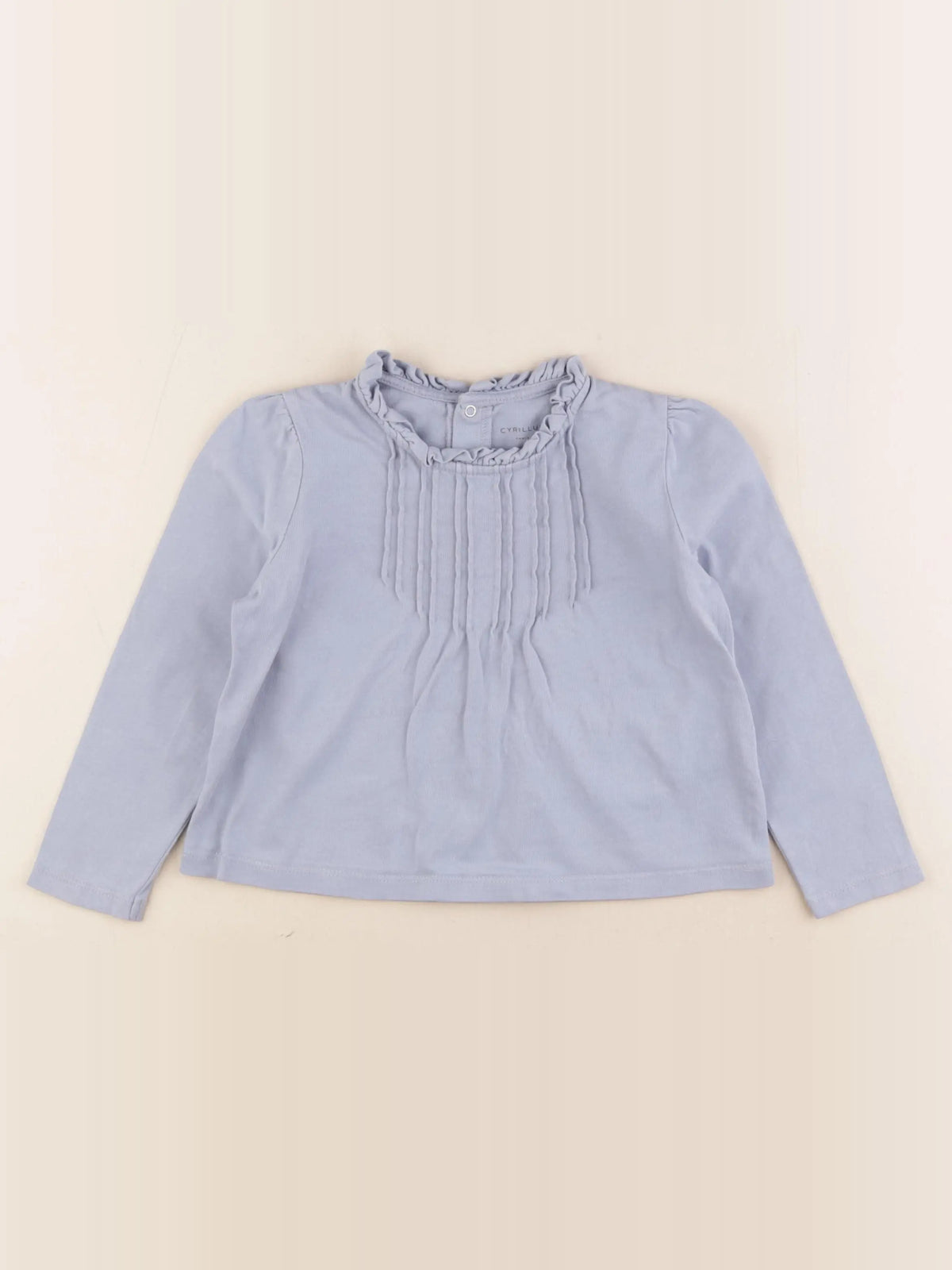 Cyrillus - tee-shirt bleu - 4 ans