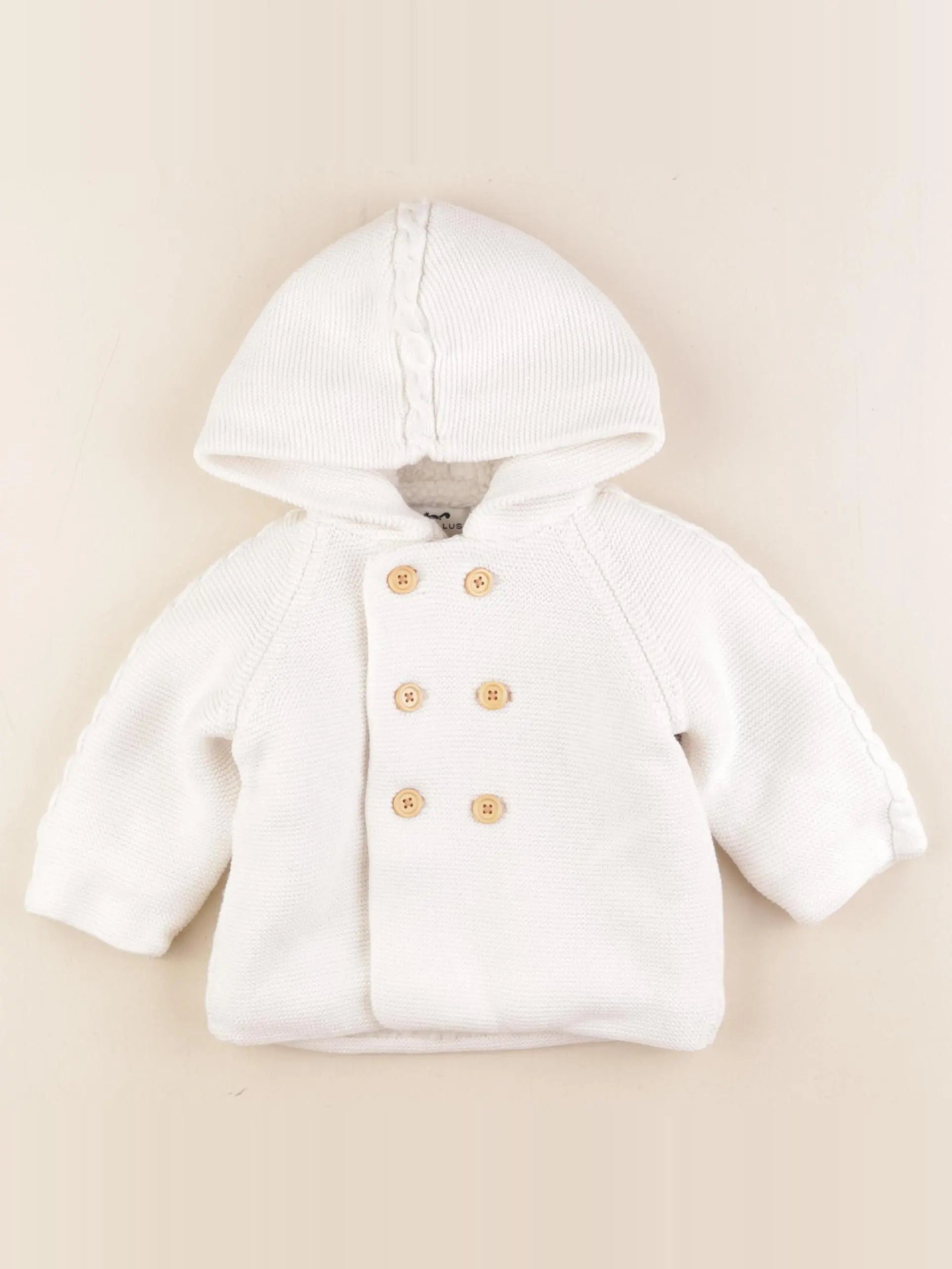 Cyrillus - gilet beige - 6 mois