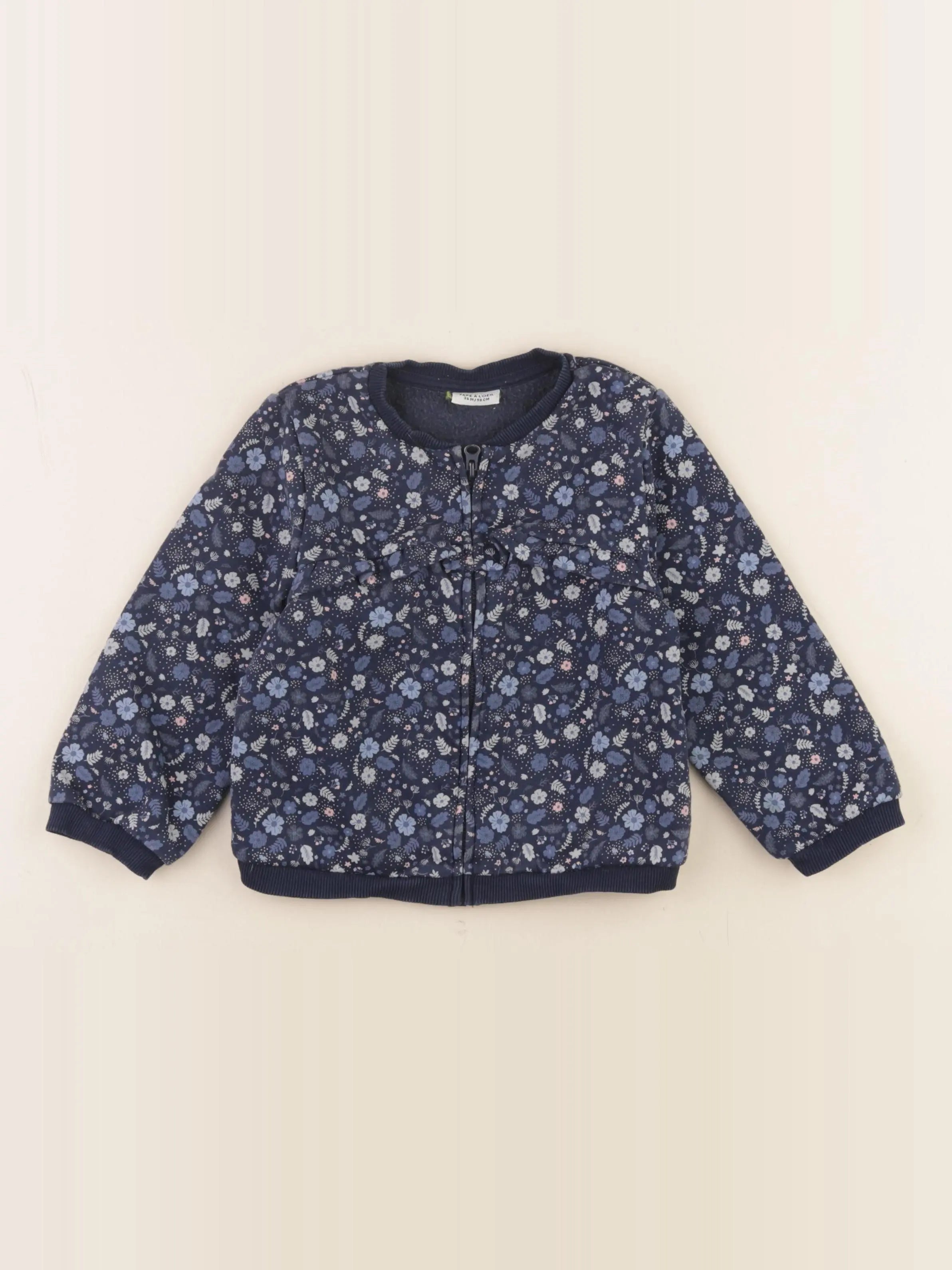 Tape à l'oeil - sweat bleu - 36 mois
