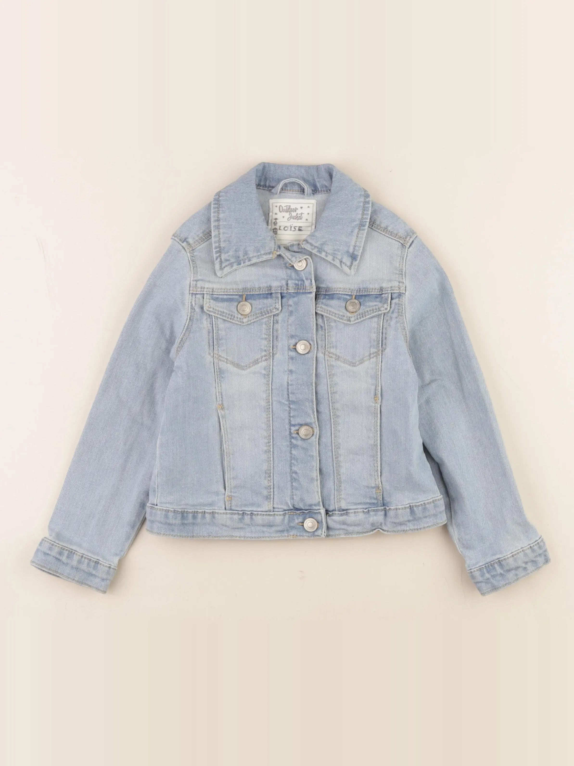 Vertbaudet - veste bleu - 5 ans