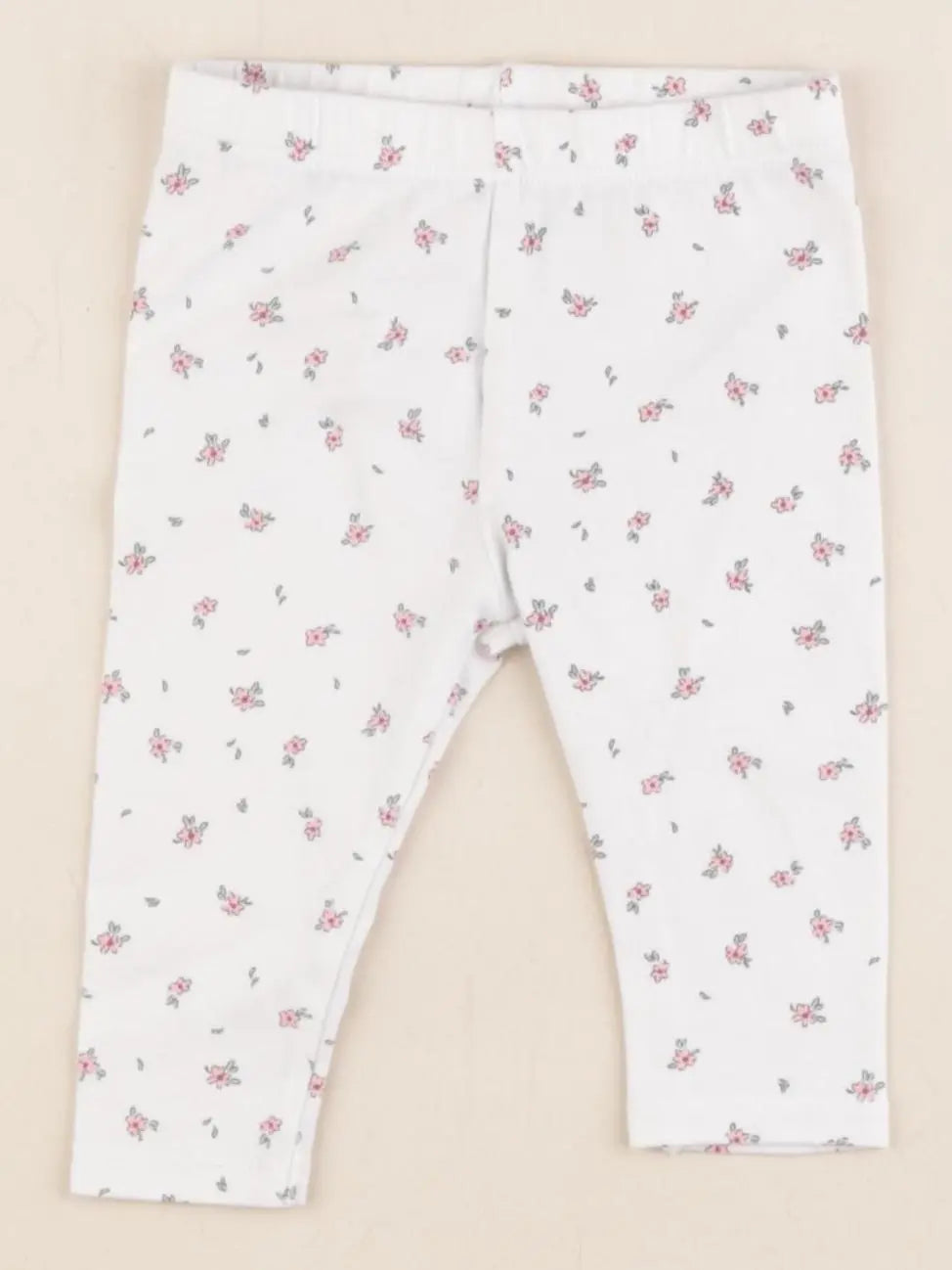 Vertbaudet - legging blanc - 3 mois