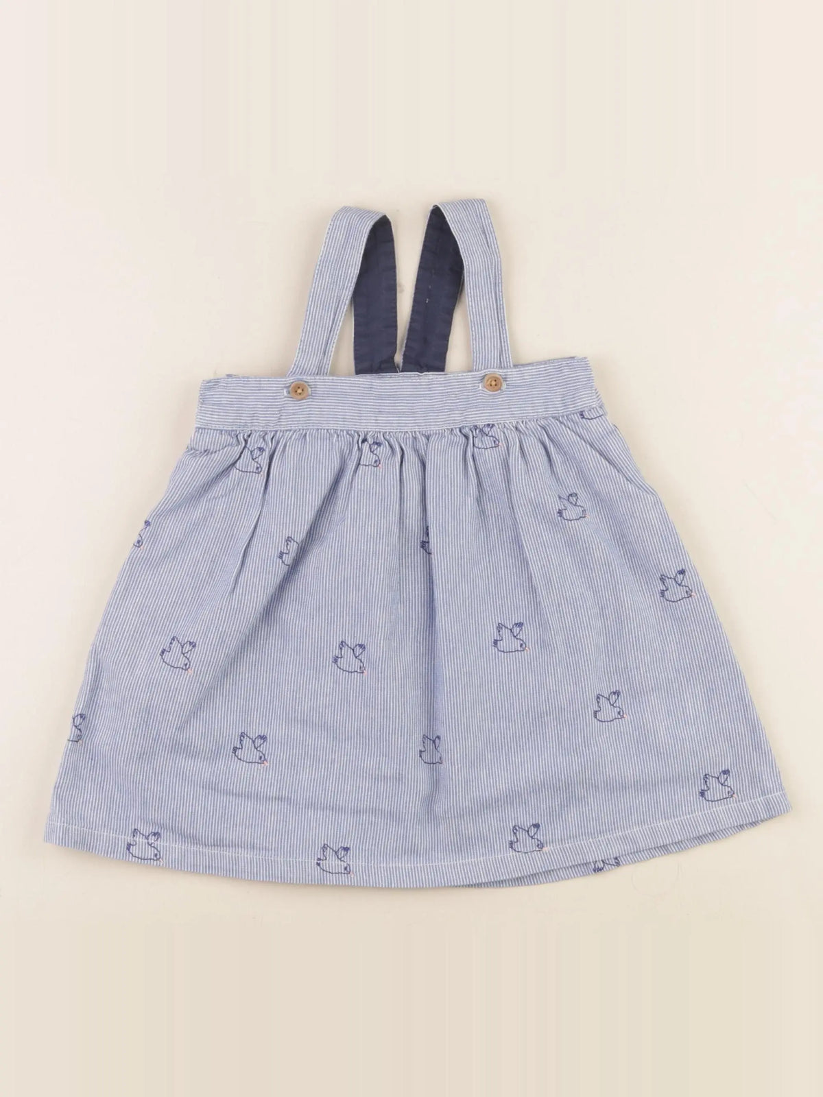 Cyrillus - robe bleu - 18 mois