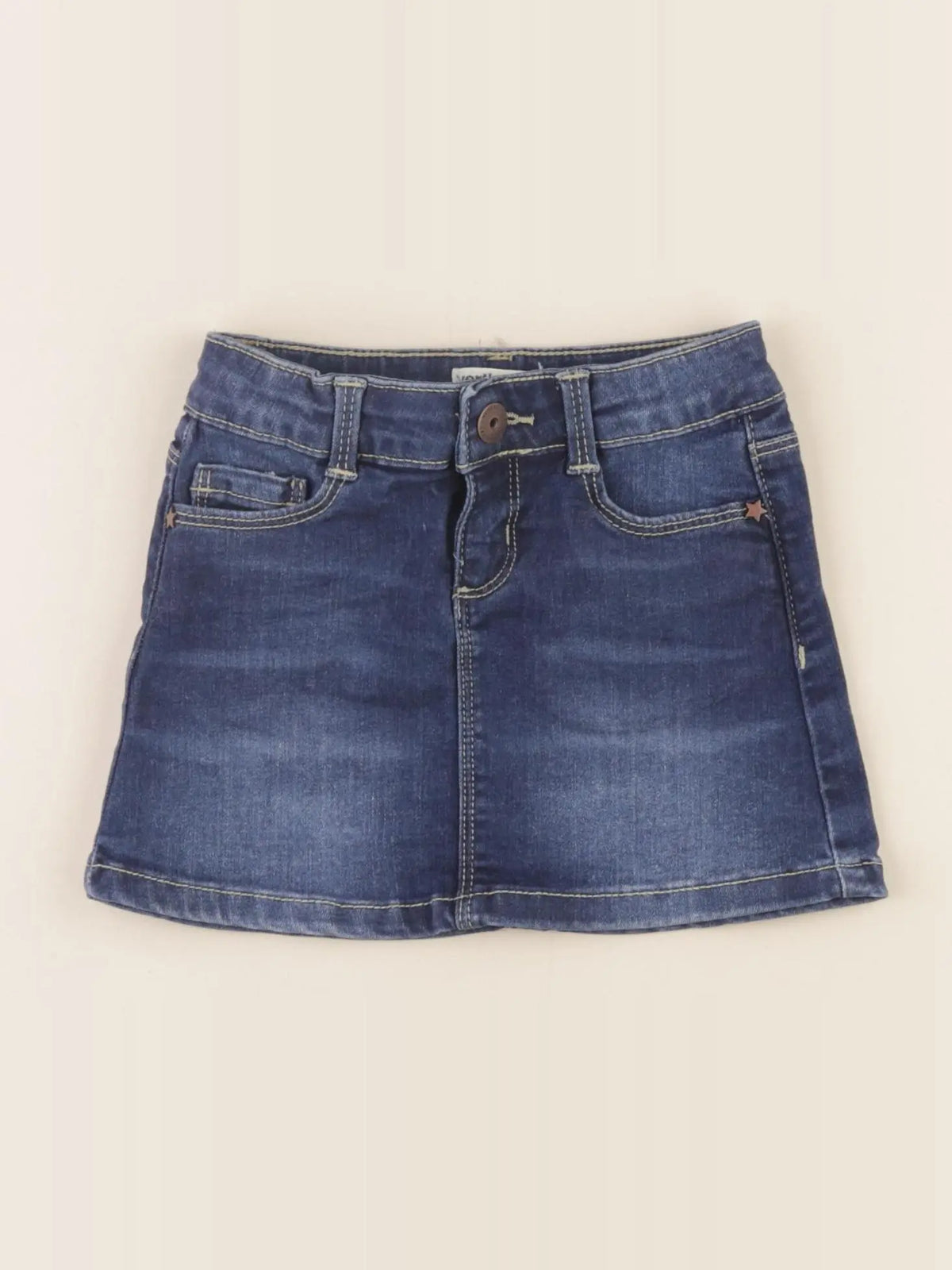 Vertbaudet - jupe bleu - 3 ans