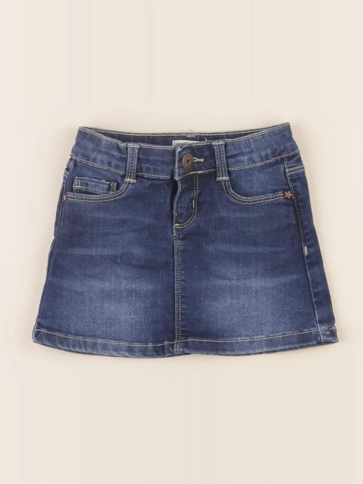 Vertbaudet - jupe bleu - 3 ans