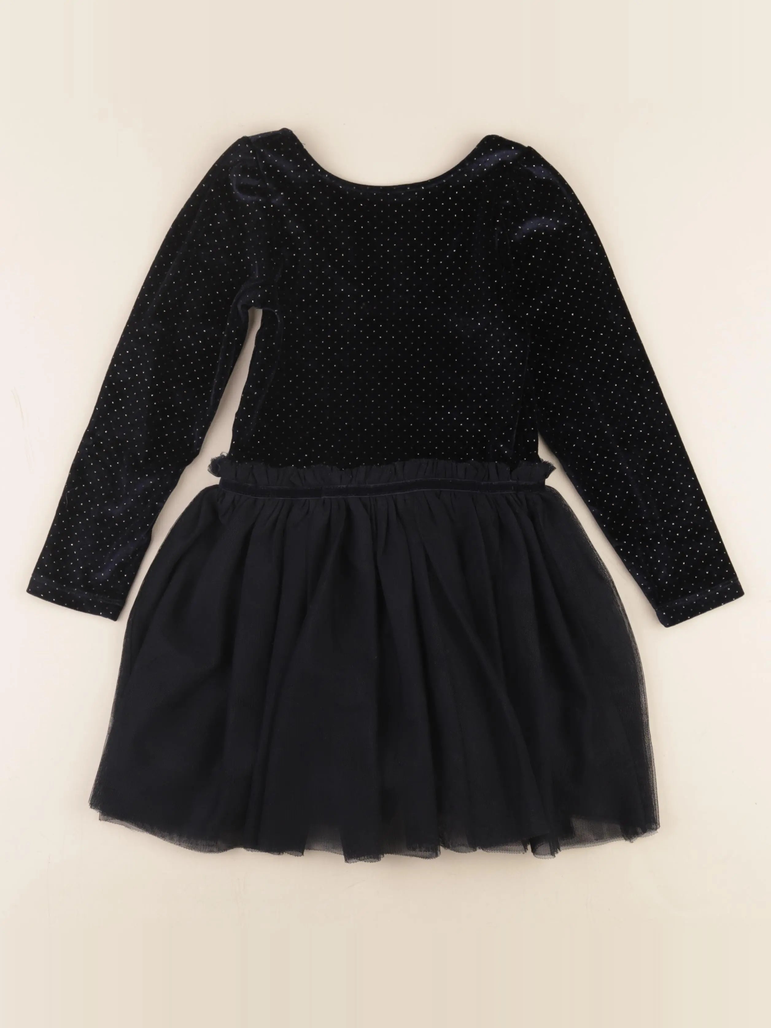 Tape à l'oeil - robe bleu, or - 5 ans