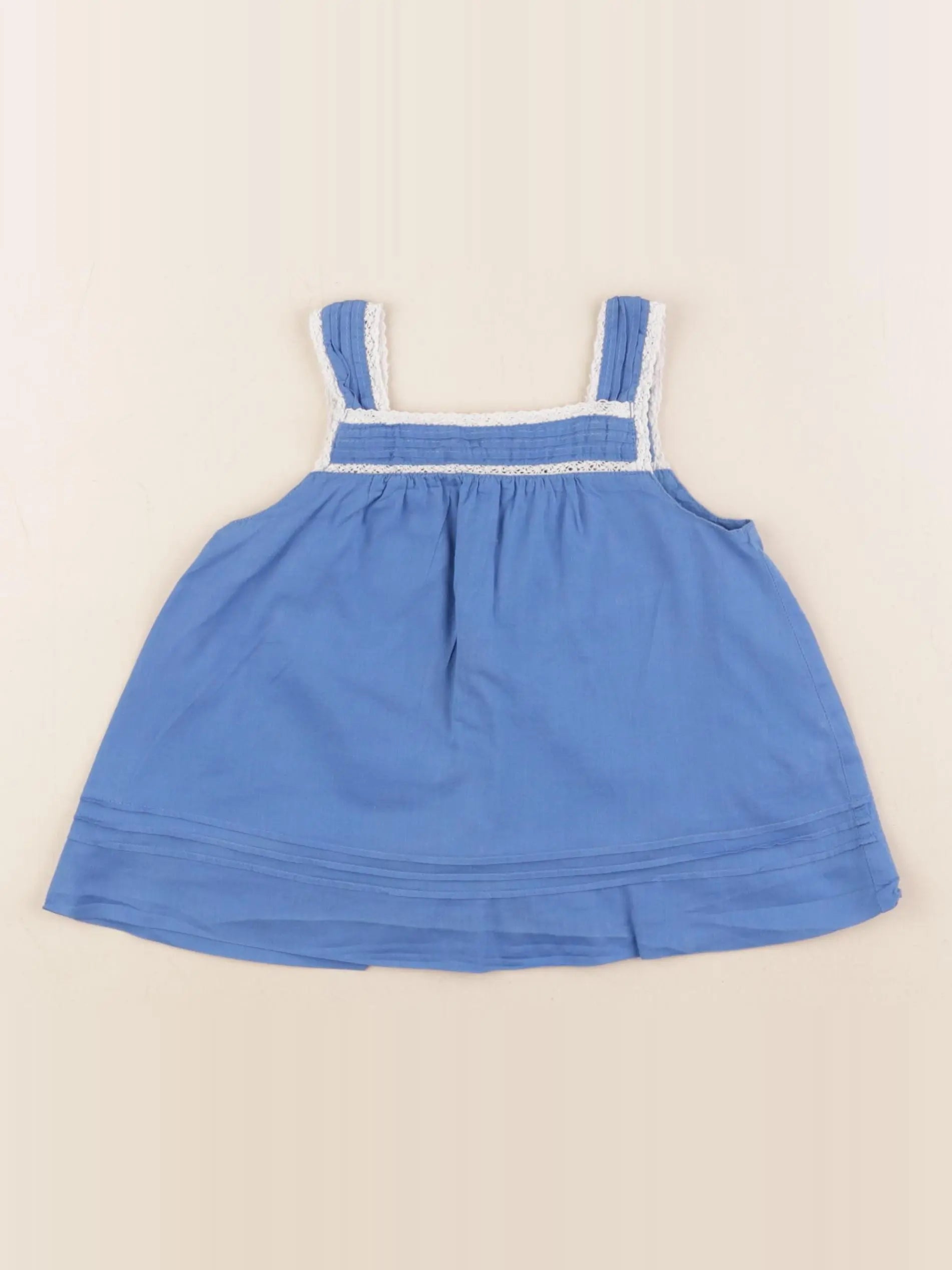 Boutchou - blouse bleu - 18 mois