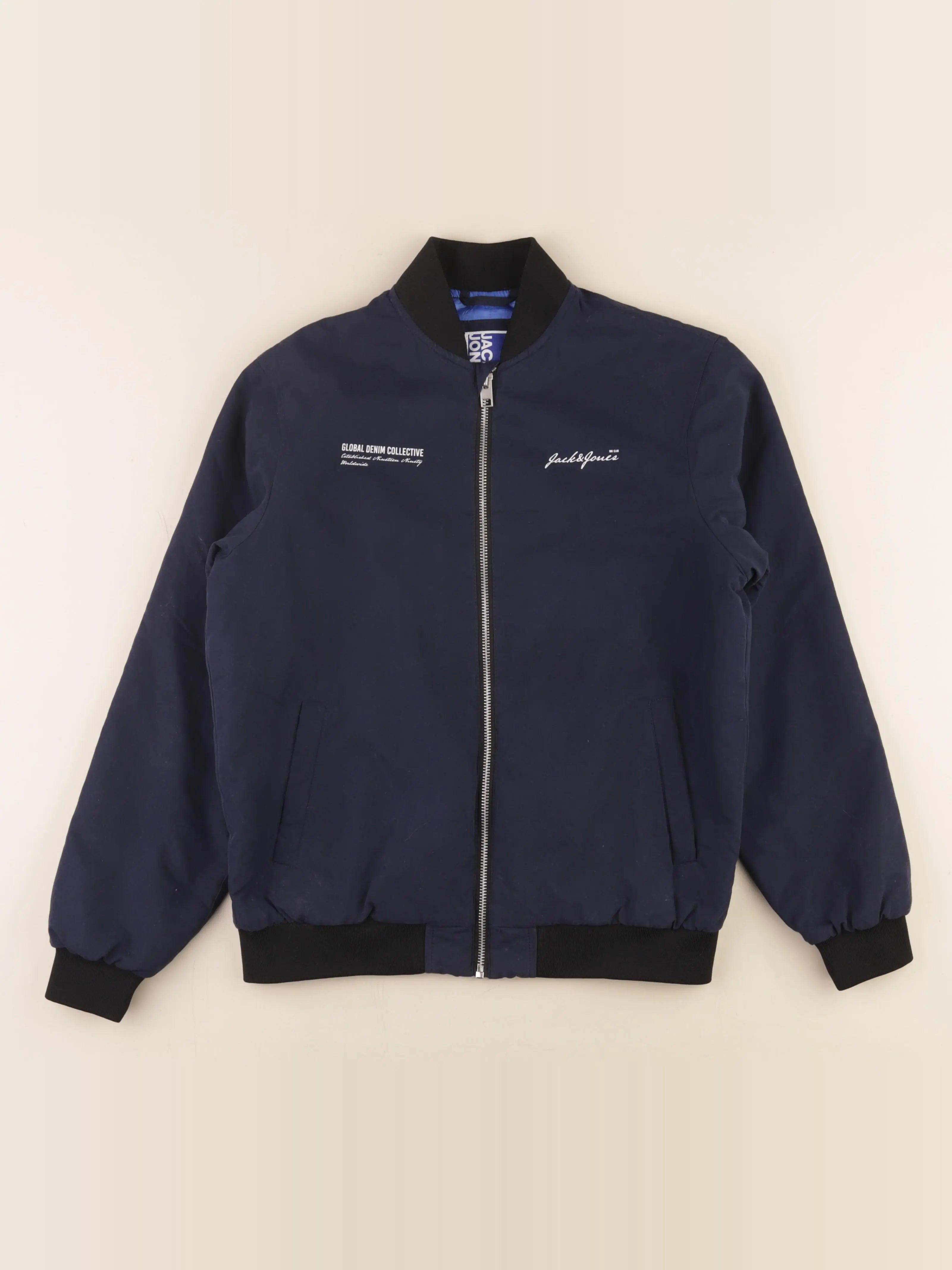 Jack & Jones - veste doublé bleu - 12 ans