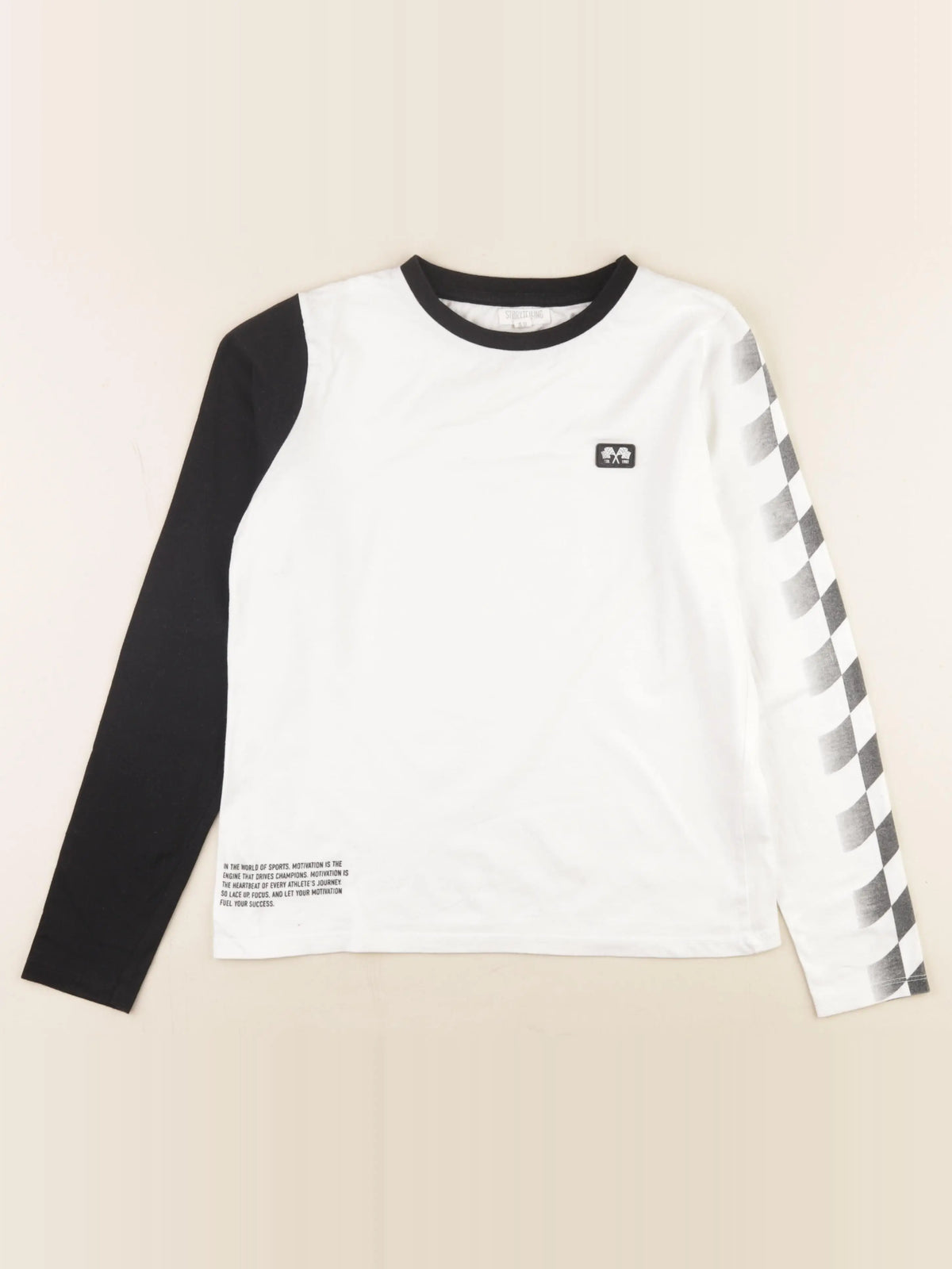 Storytelling - tee-shirt blanc, noir - 12 ans