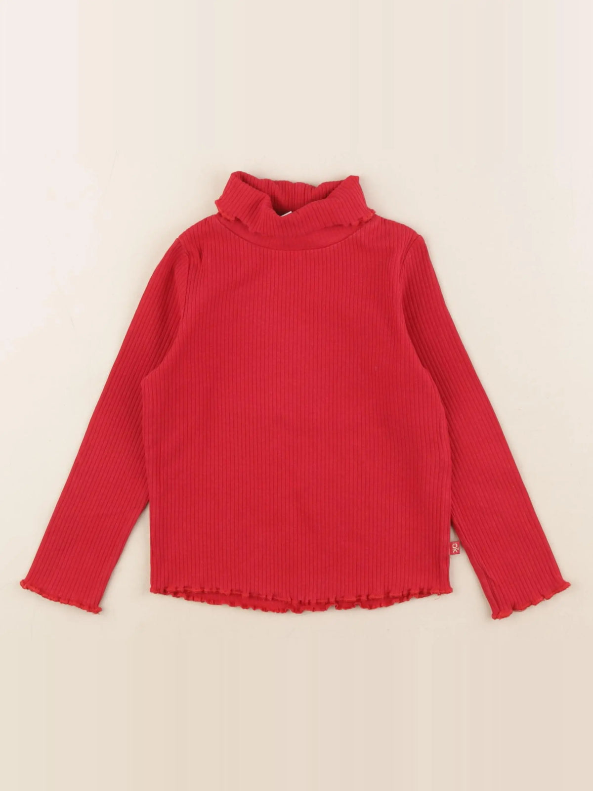 Okaidi - sous-pull rouge - 3 ans