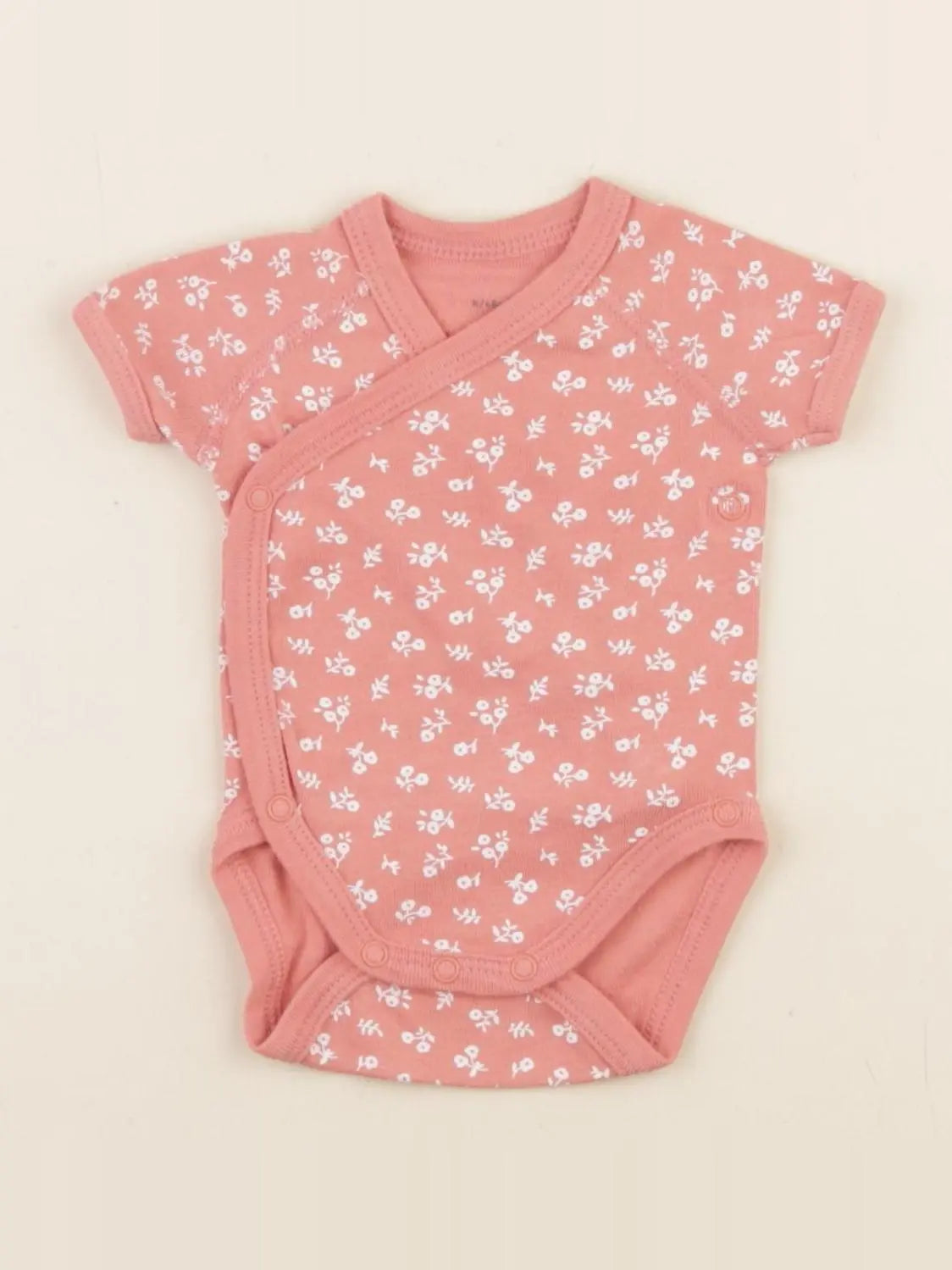 Petit Bateau - body rose - Prématuré