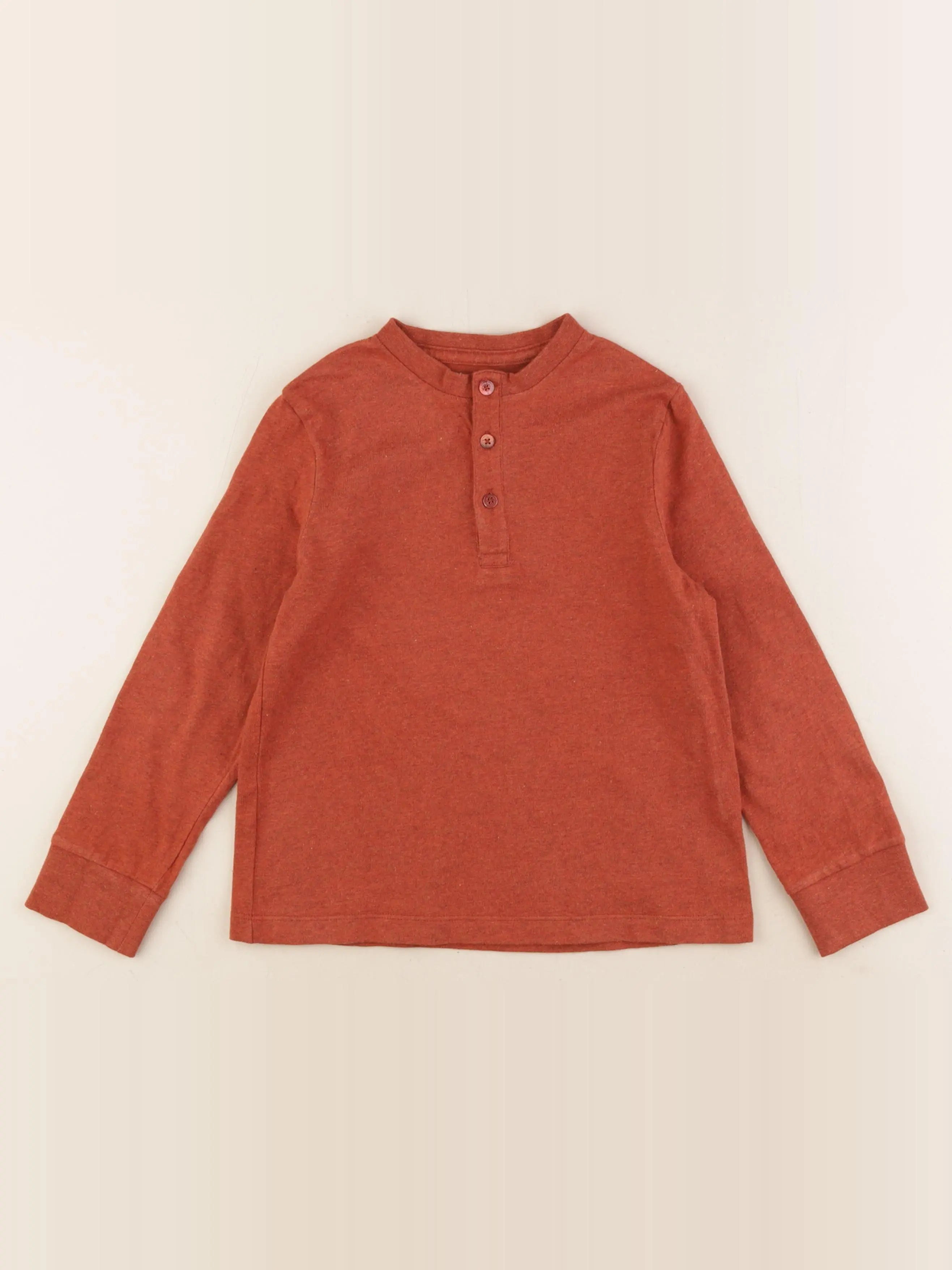 Cyrillus - tee-shirt marron - 6 ans