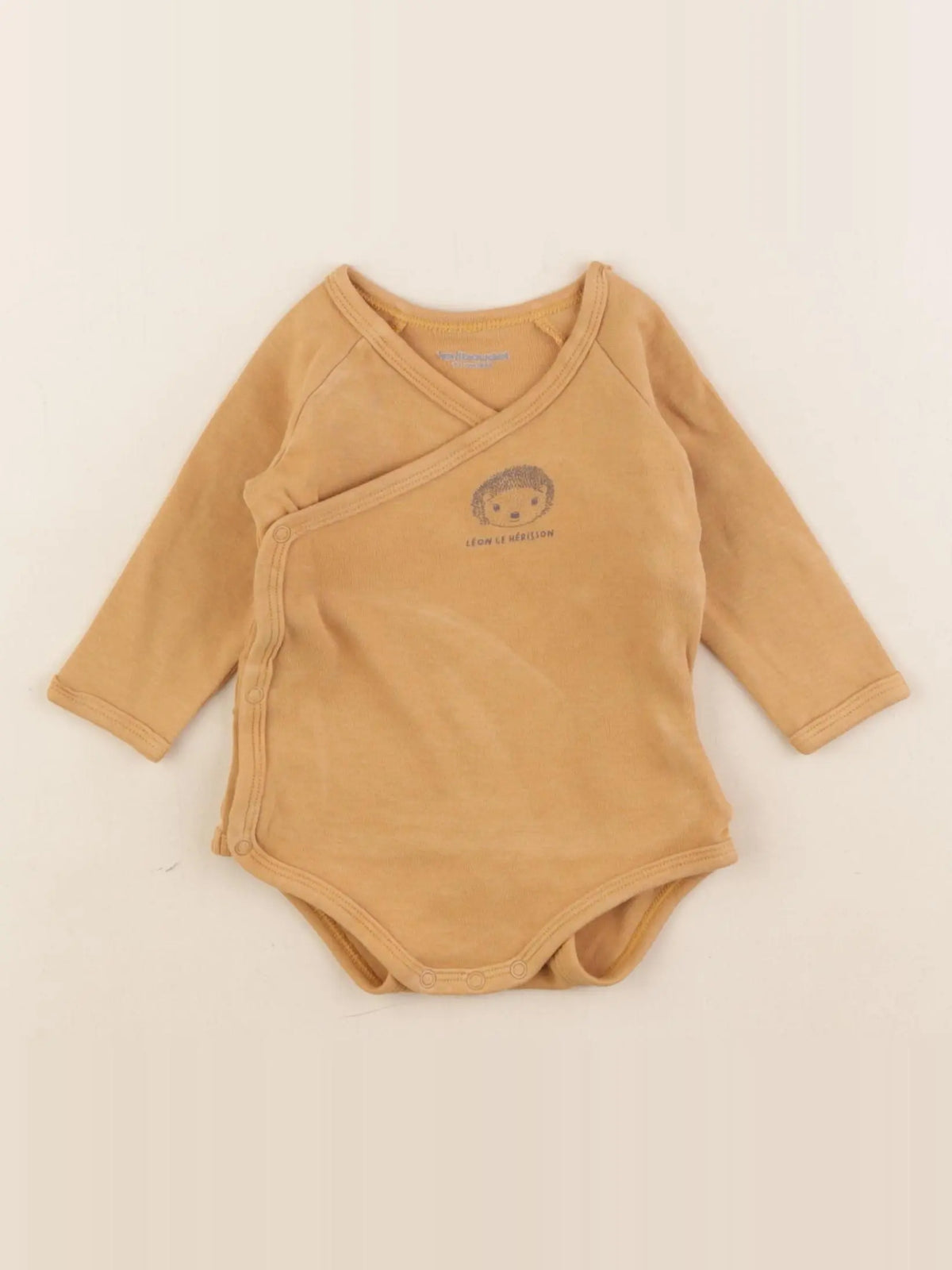 Vertbaudet - body marron - 9 mois