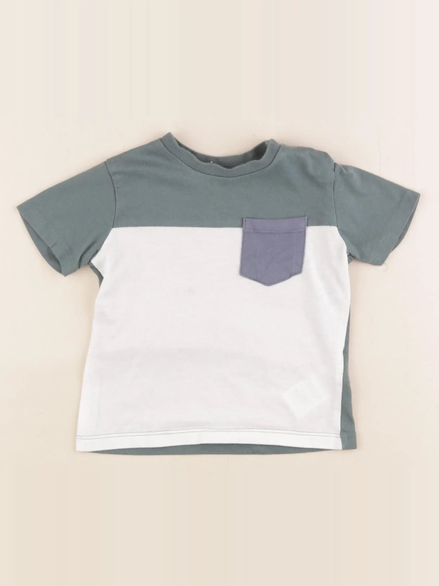 Vertbaudet - tee-shirt blanc - 18 mois