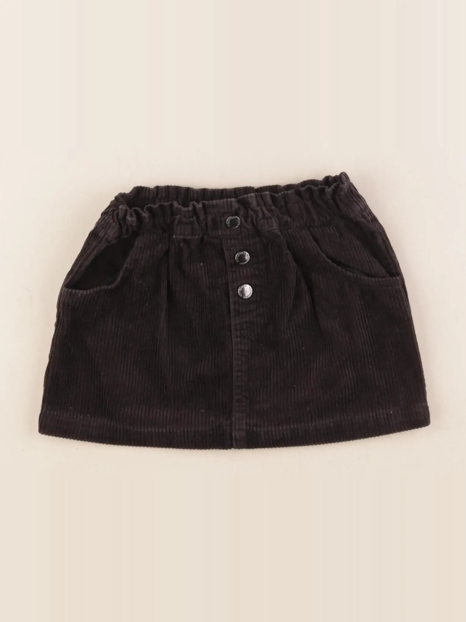 Vertbaudet - jupe marron - 18 mois