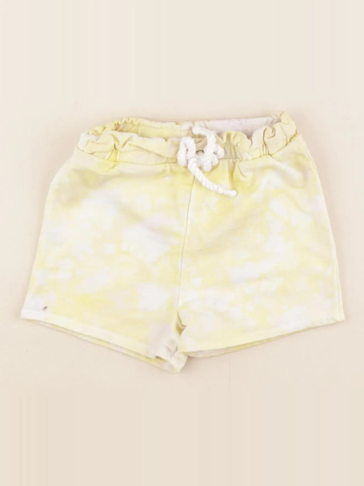 Vertbaudet - short jaune - 24 mois