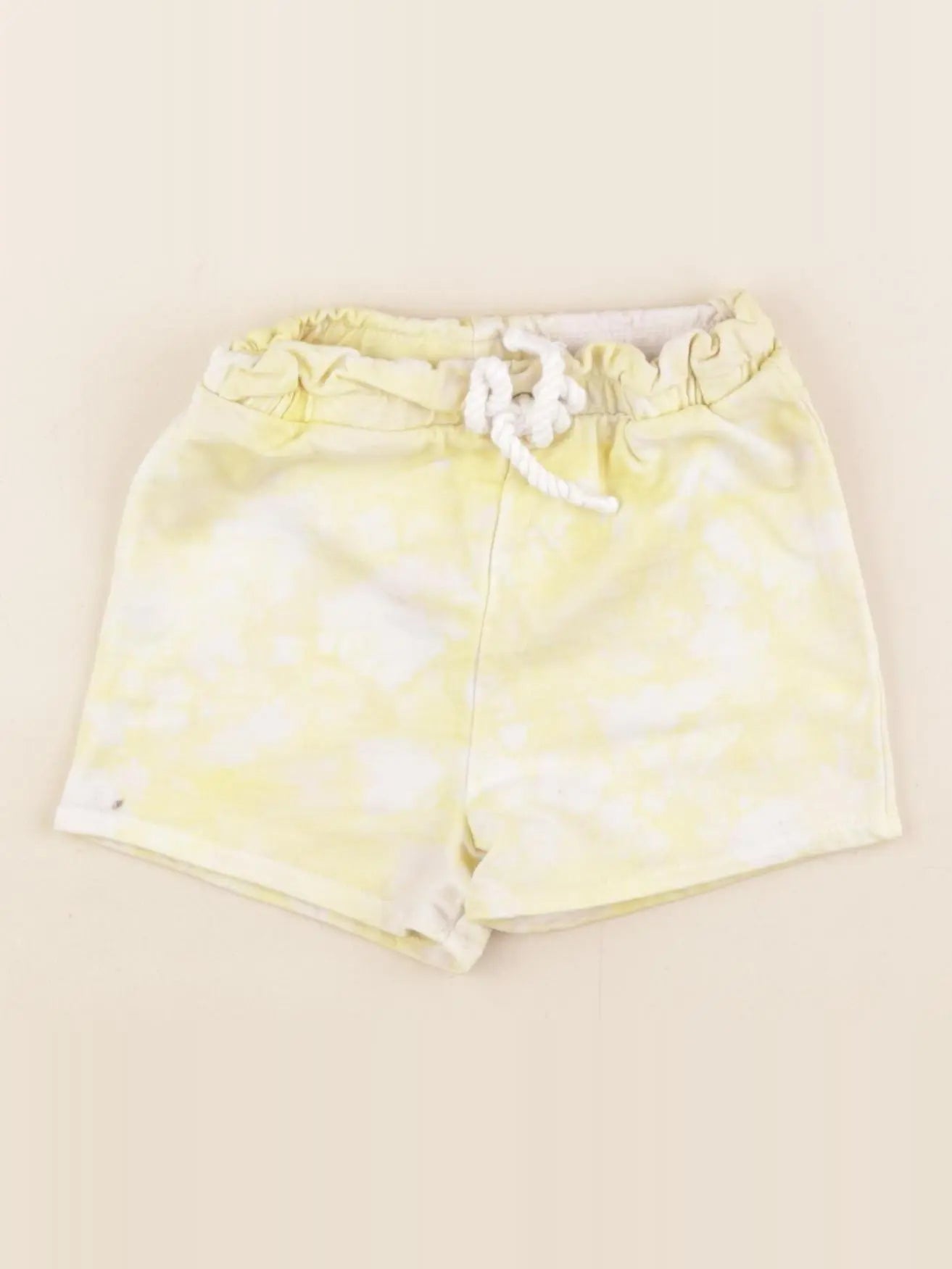 Vertbaudet - short jaune - 24 mois