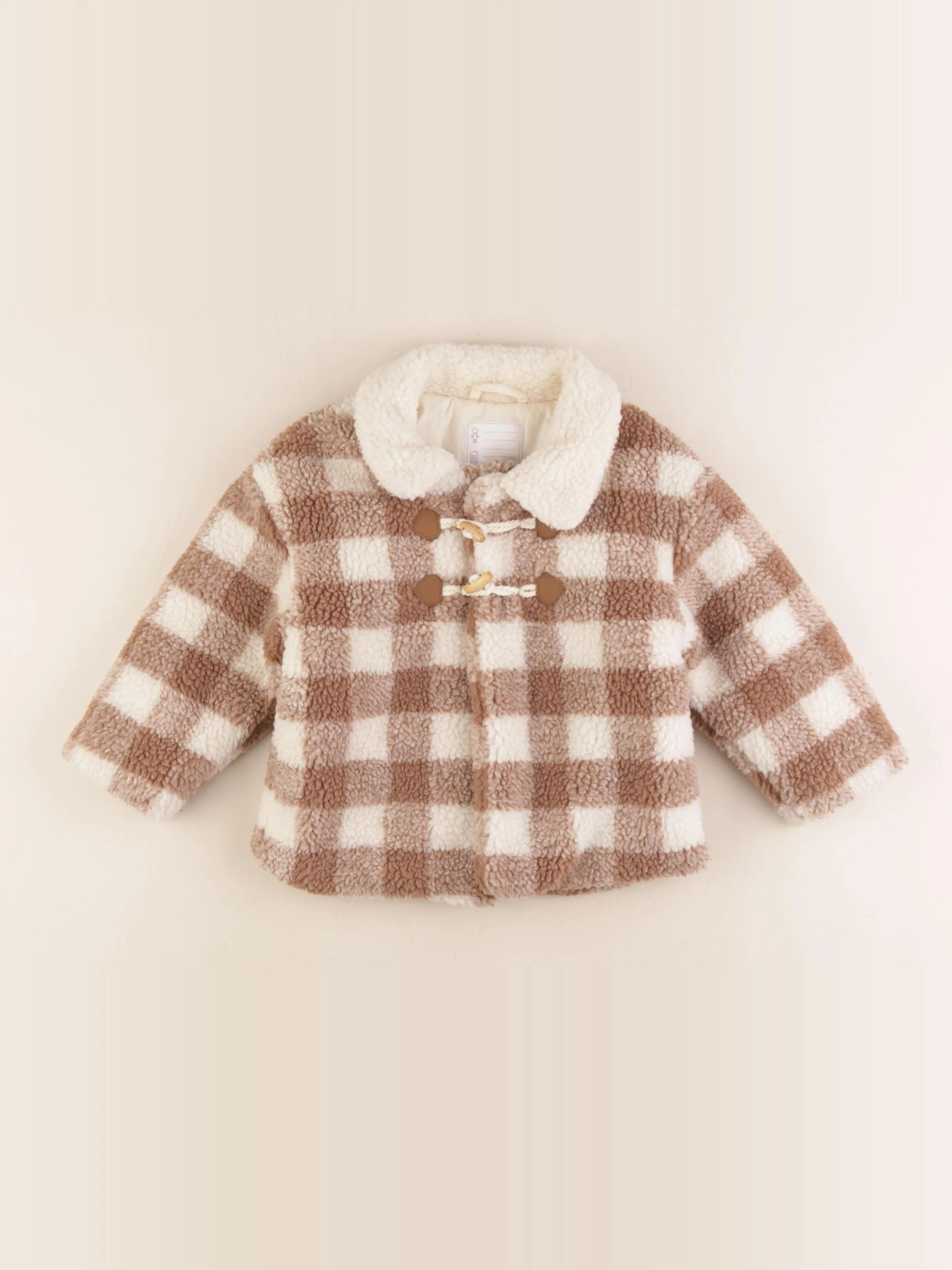 Vertbaudet - veste doublé marron - 36 mois