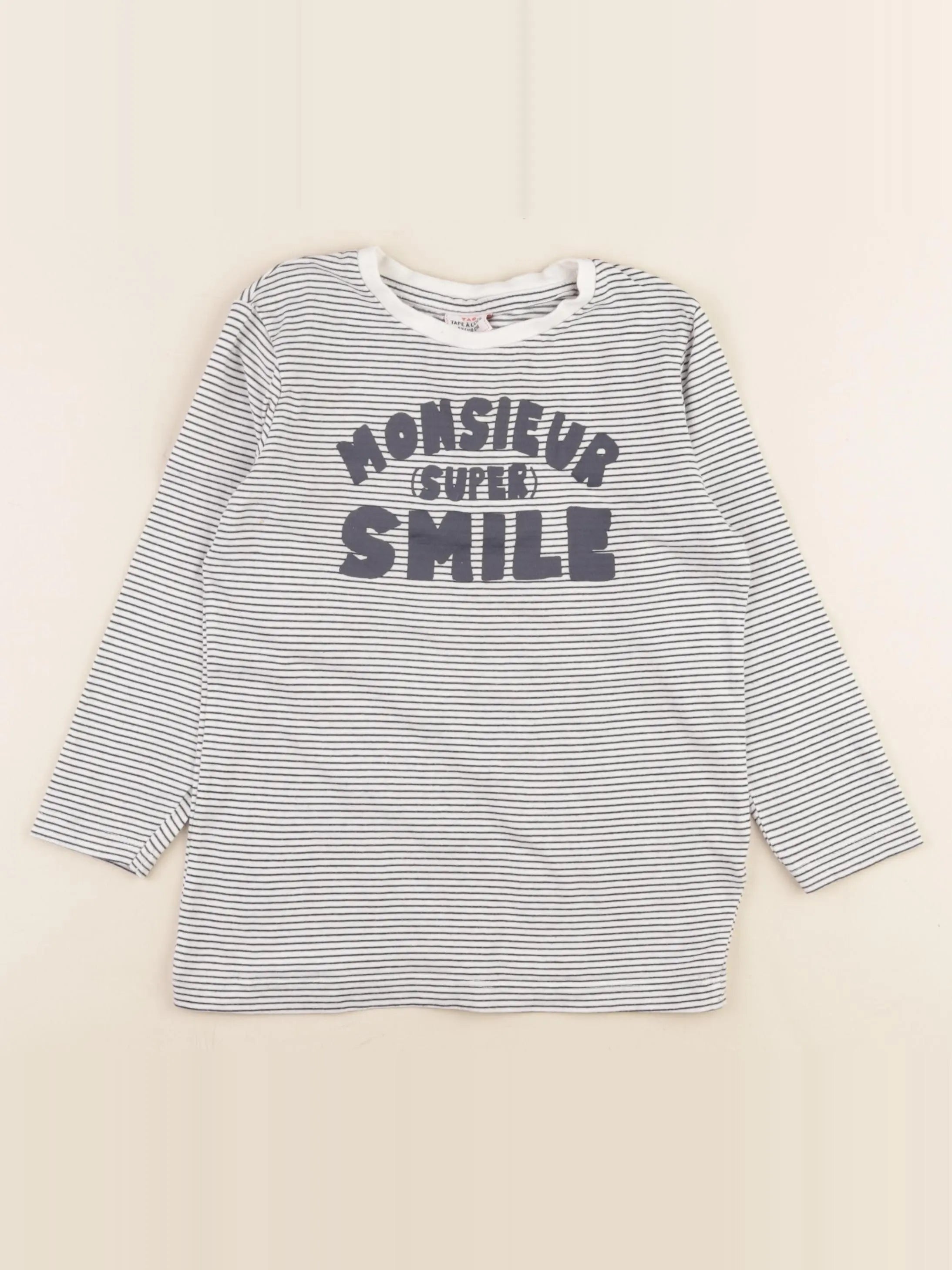 Tape à l'oeil - tee-shirt bleu - 5 ans