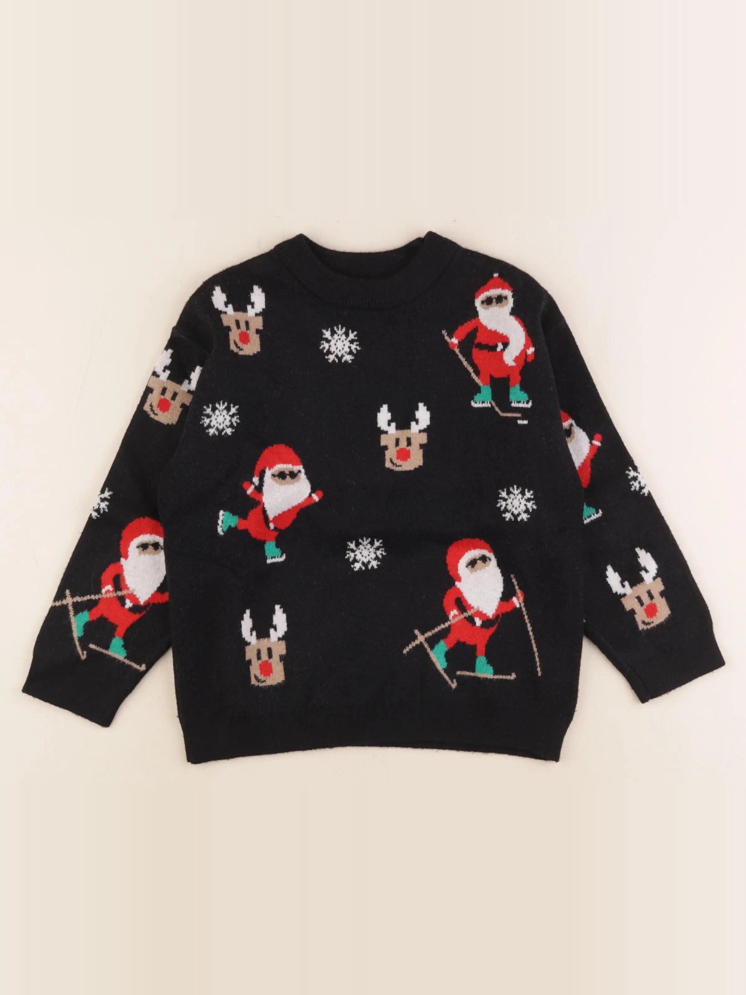 Zara - pull noir - 4/5 ans