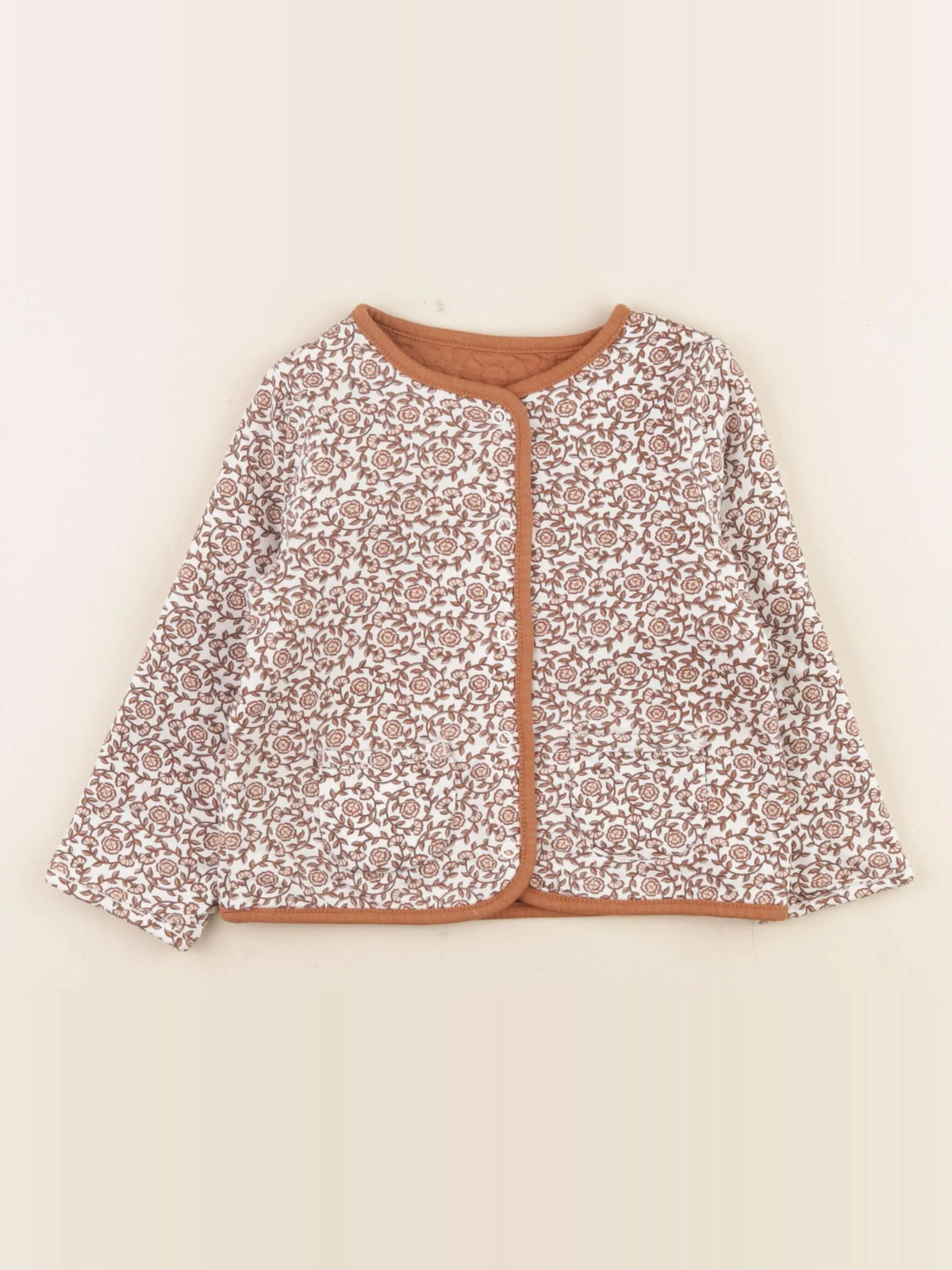 Sergent Major - sweat réversible marron - 36 mois