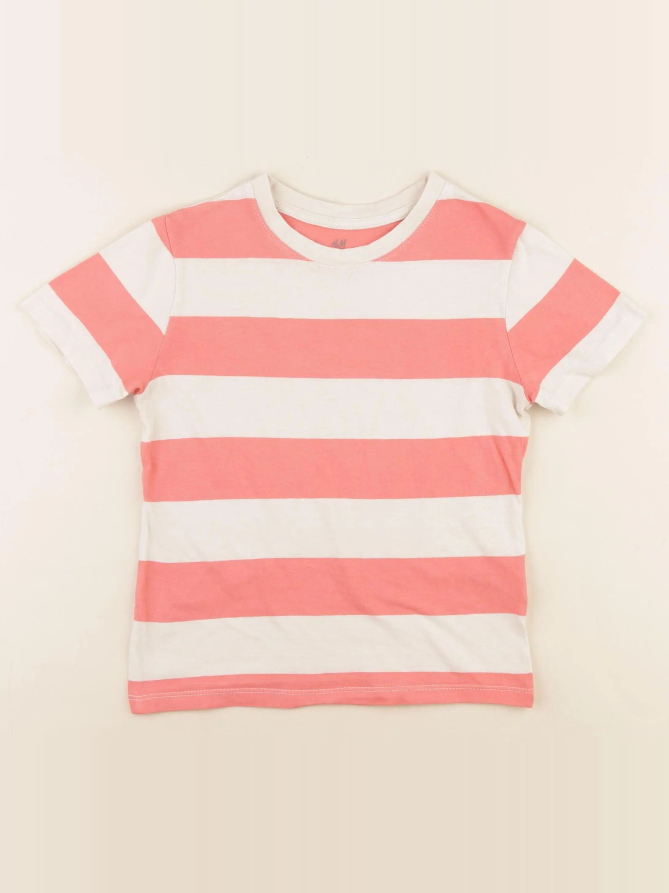 H&M - tee-shirt blanc - 4/6 ans