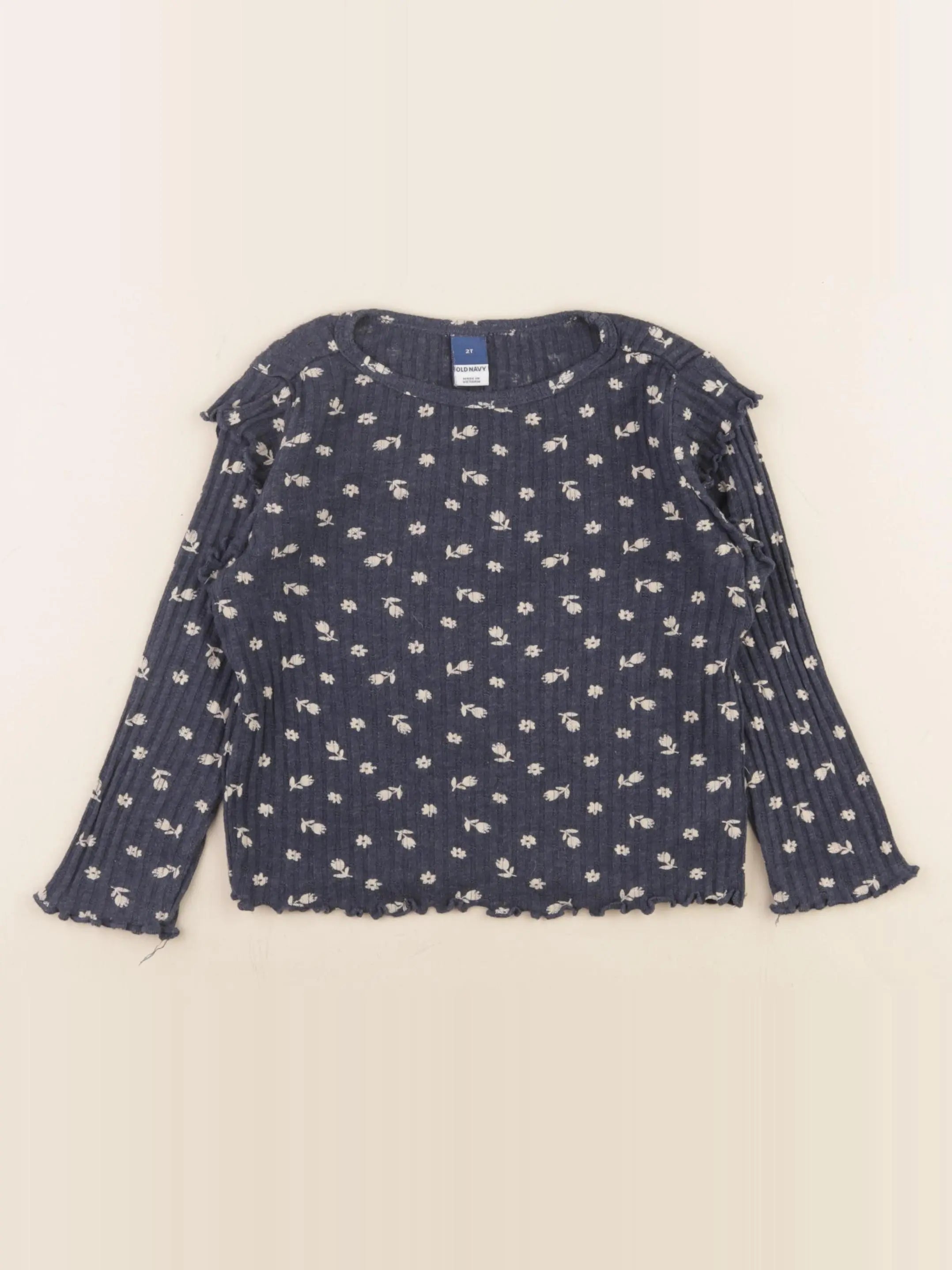 Old Navy - tee-shirt bleu - 2 ans