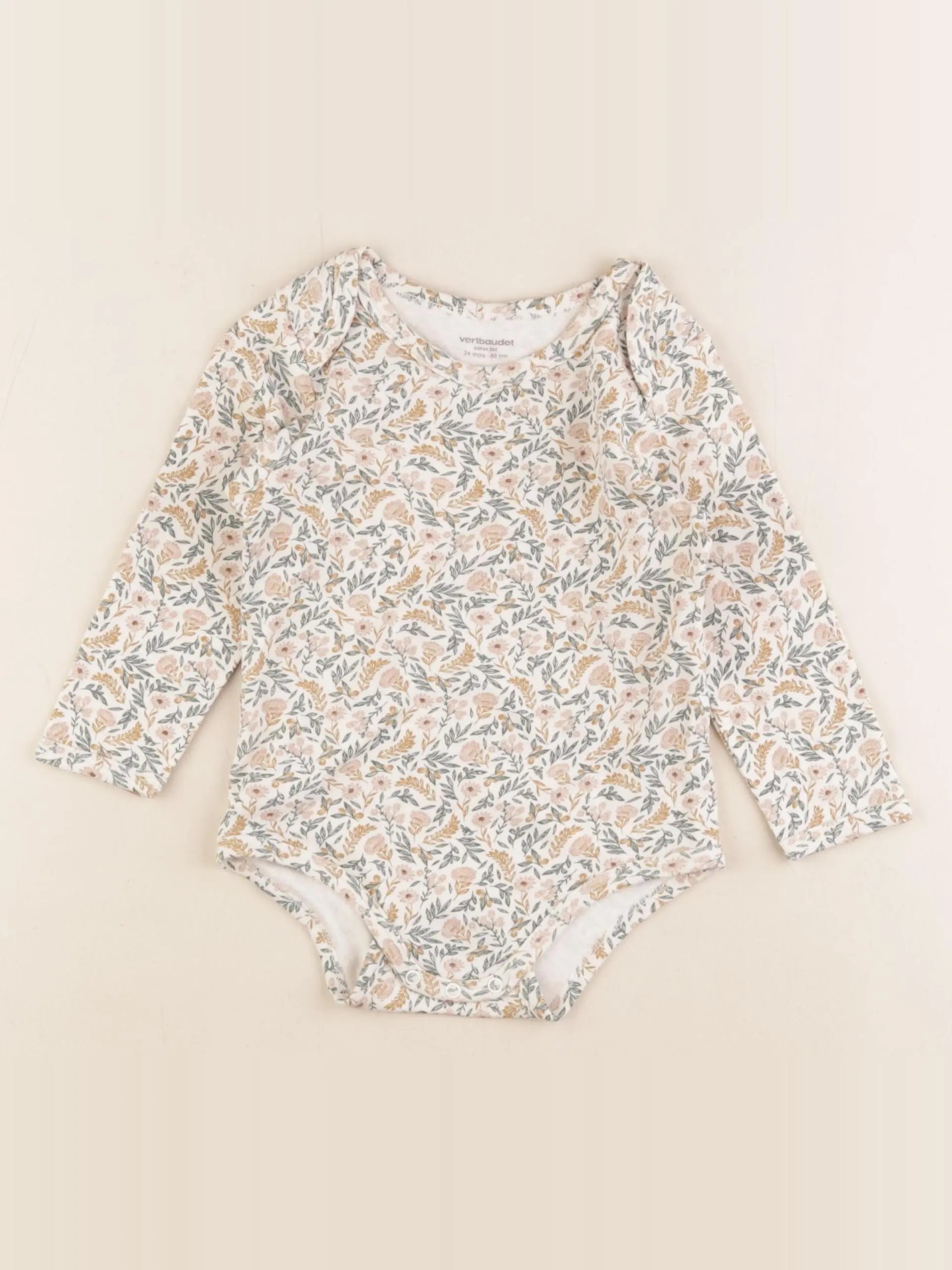 Vertbaudet - body multicolore - 24 mois