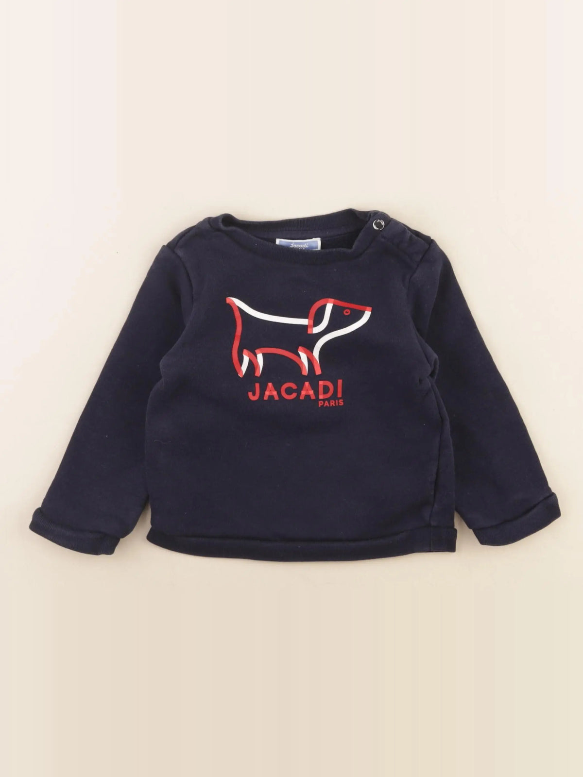 Jacadi - sweat bleu - 24 mois