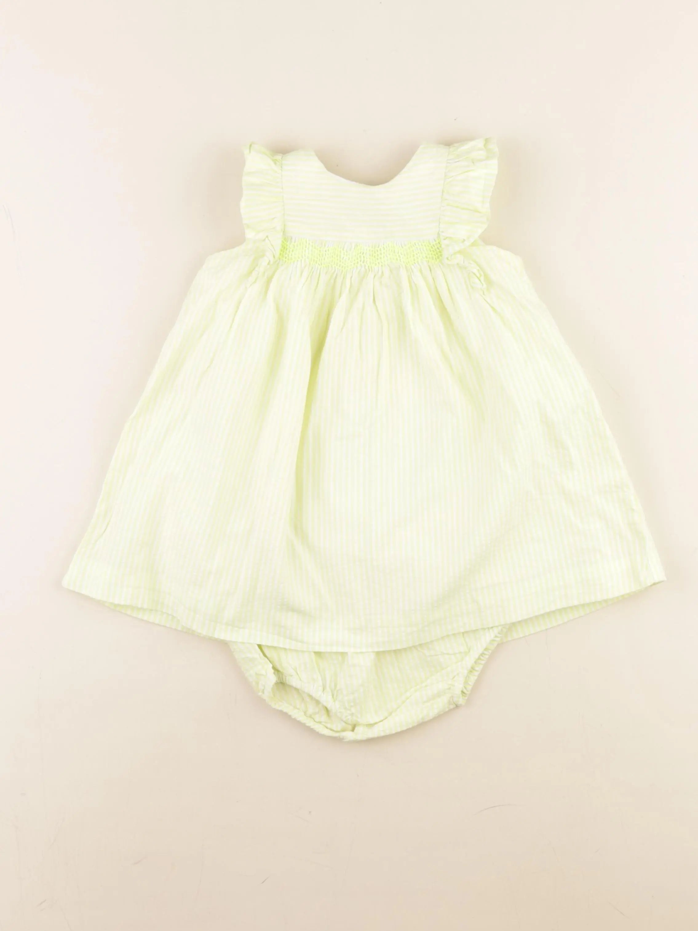Jacadi - robe jaune - 18 mois