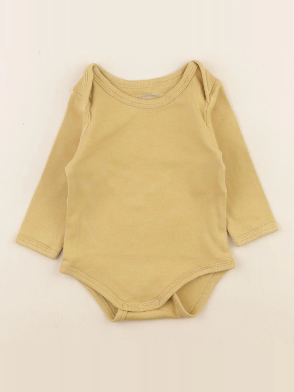 Vertbaudet - body jaune - 6 mois