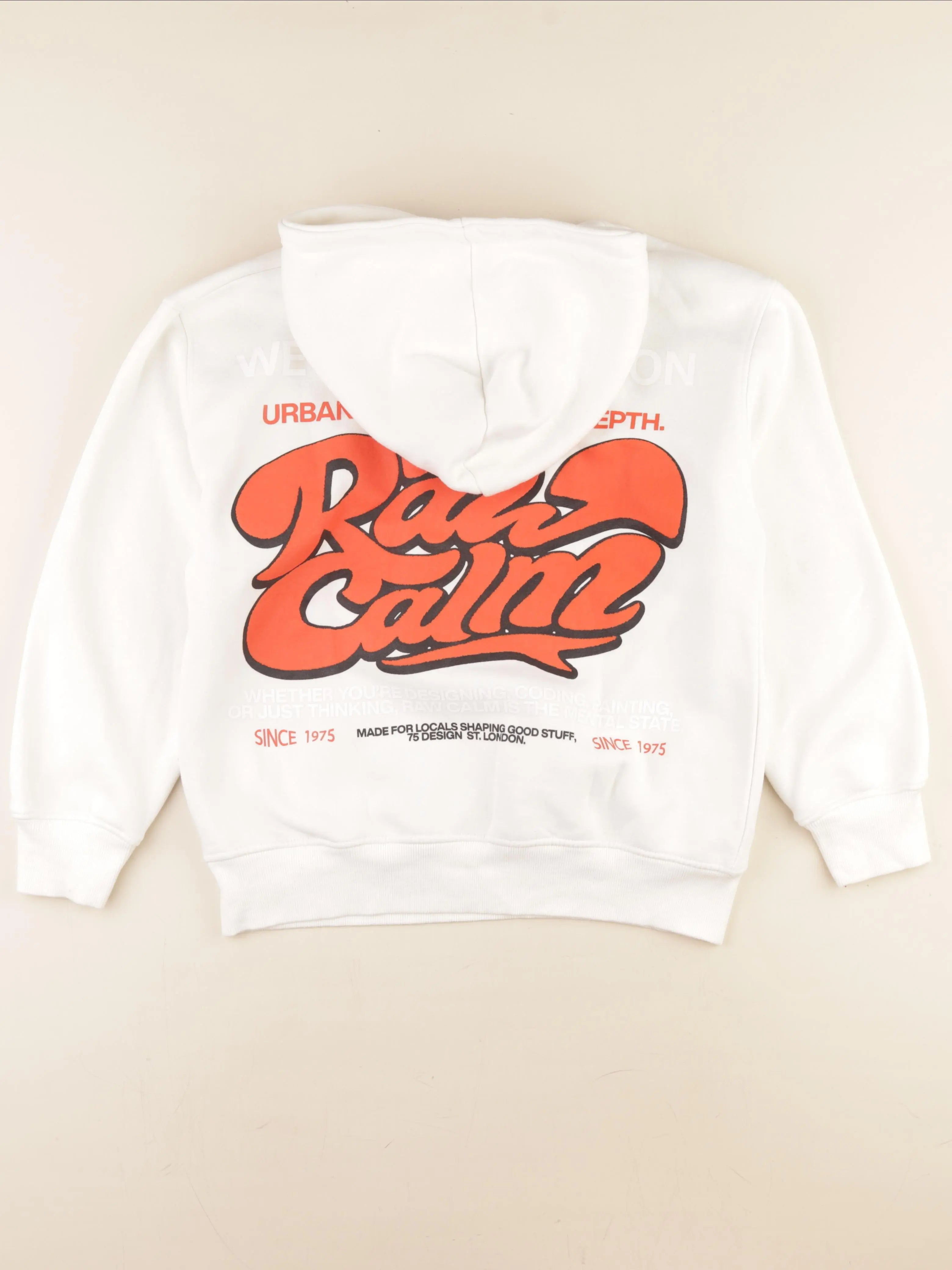 Zara - sweat imprimé au dos blanc - 11/12 ans