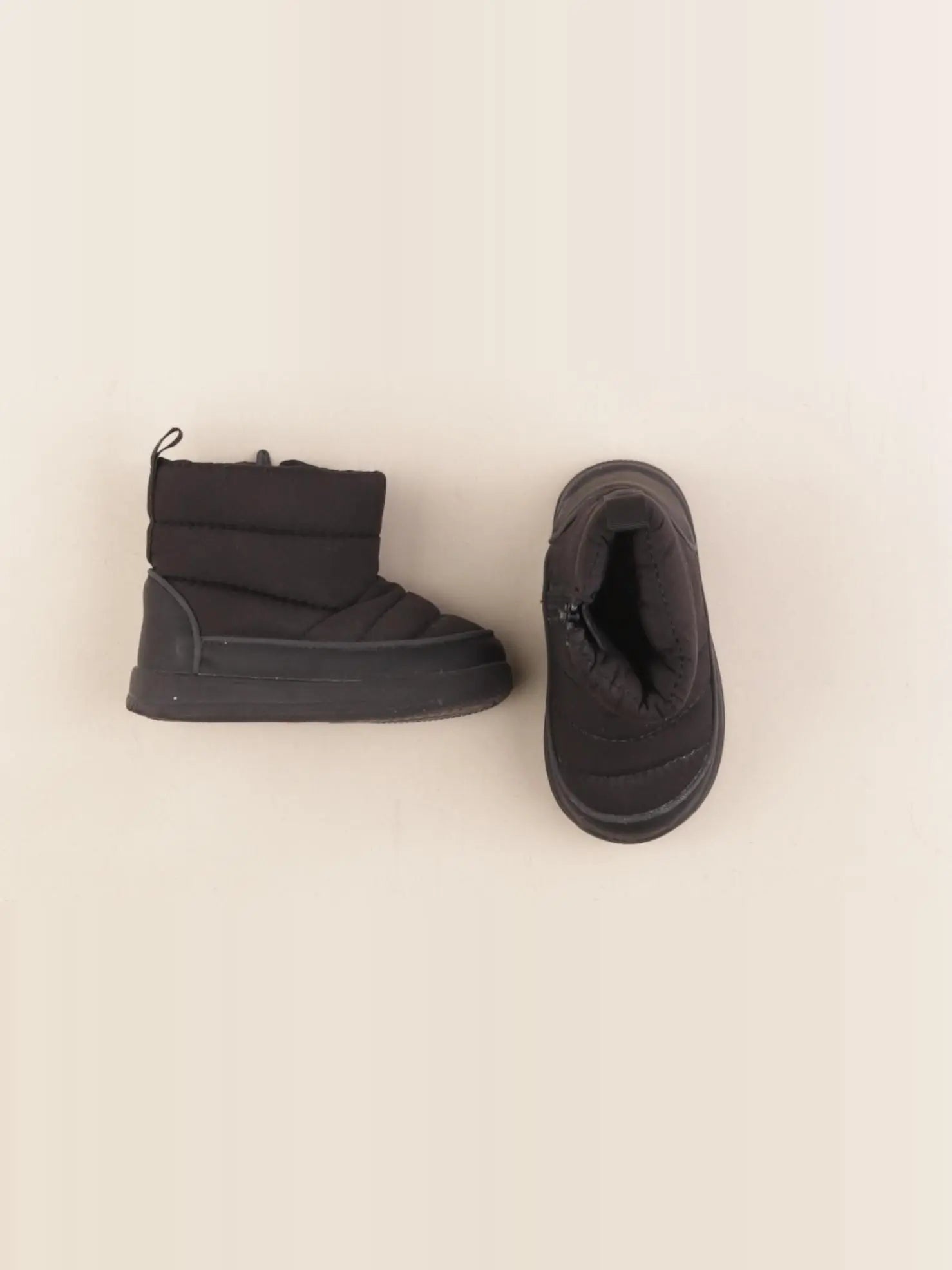 Zara - boots noir - pointure 21