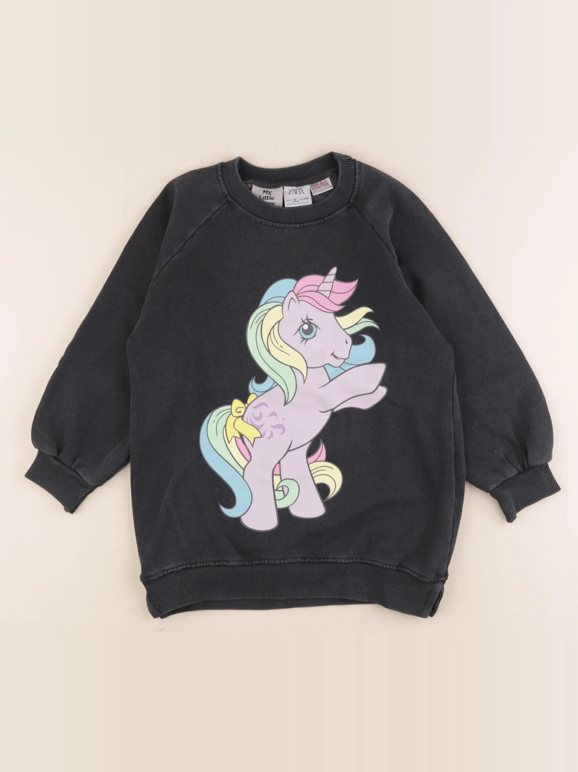 Zara - sweat gris - 5 ans