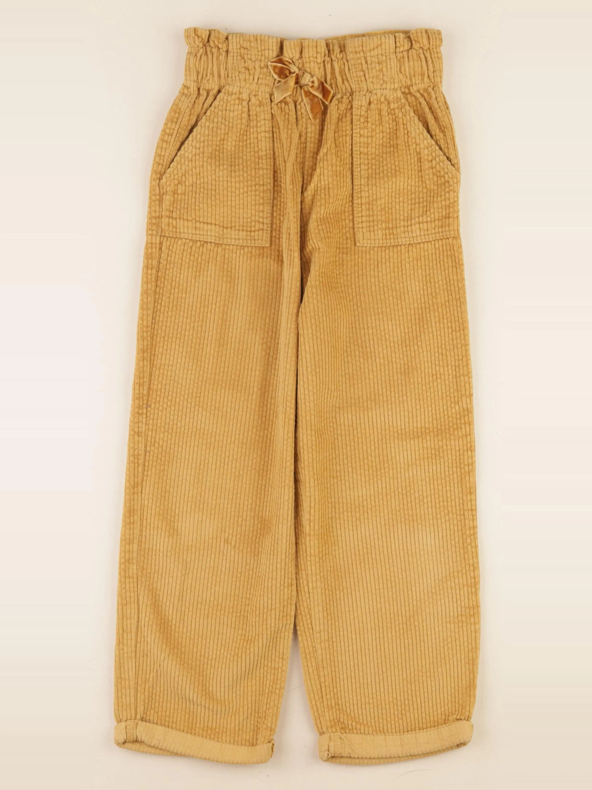 Vertbaudet - pantalon jaune - 9 ans