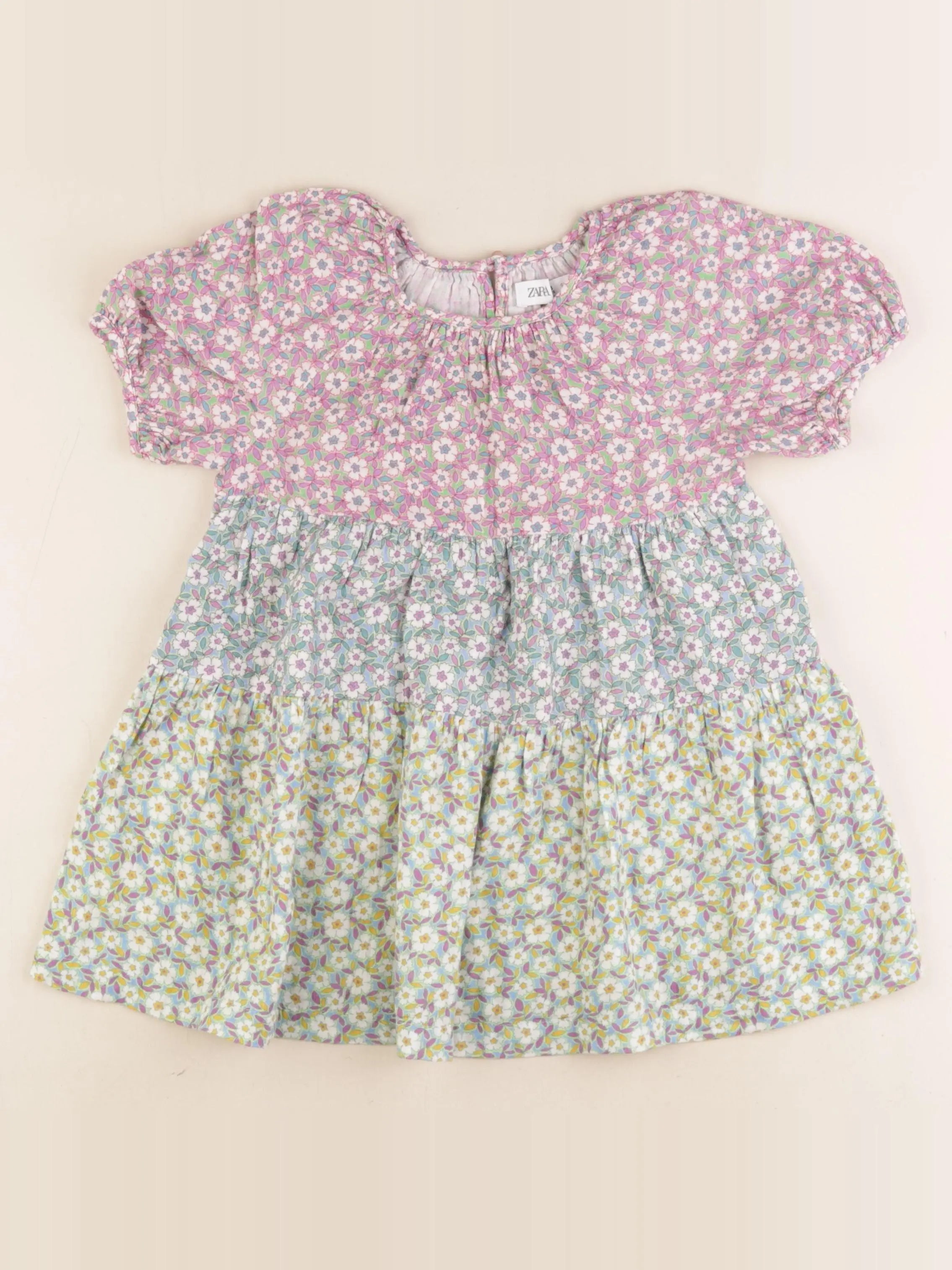 Zara - robe multicolore - 2/3 ans