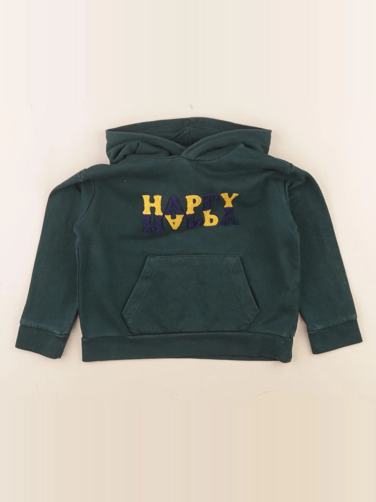 Monoprix - sweat vert - 3 ans