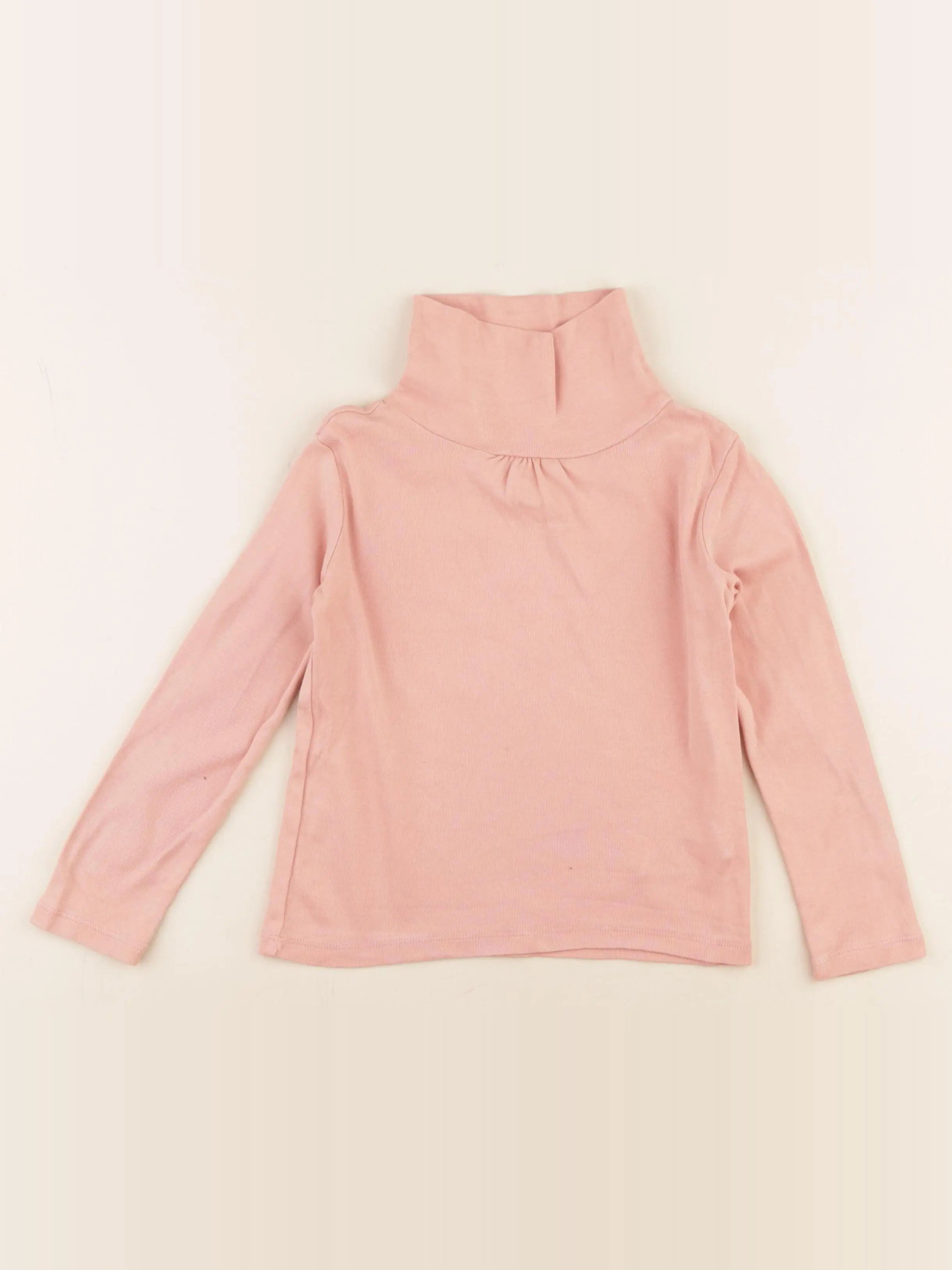Vertbaudet - sous-pull rose - 5 ans