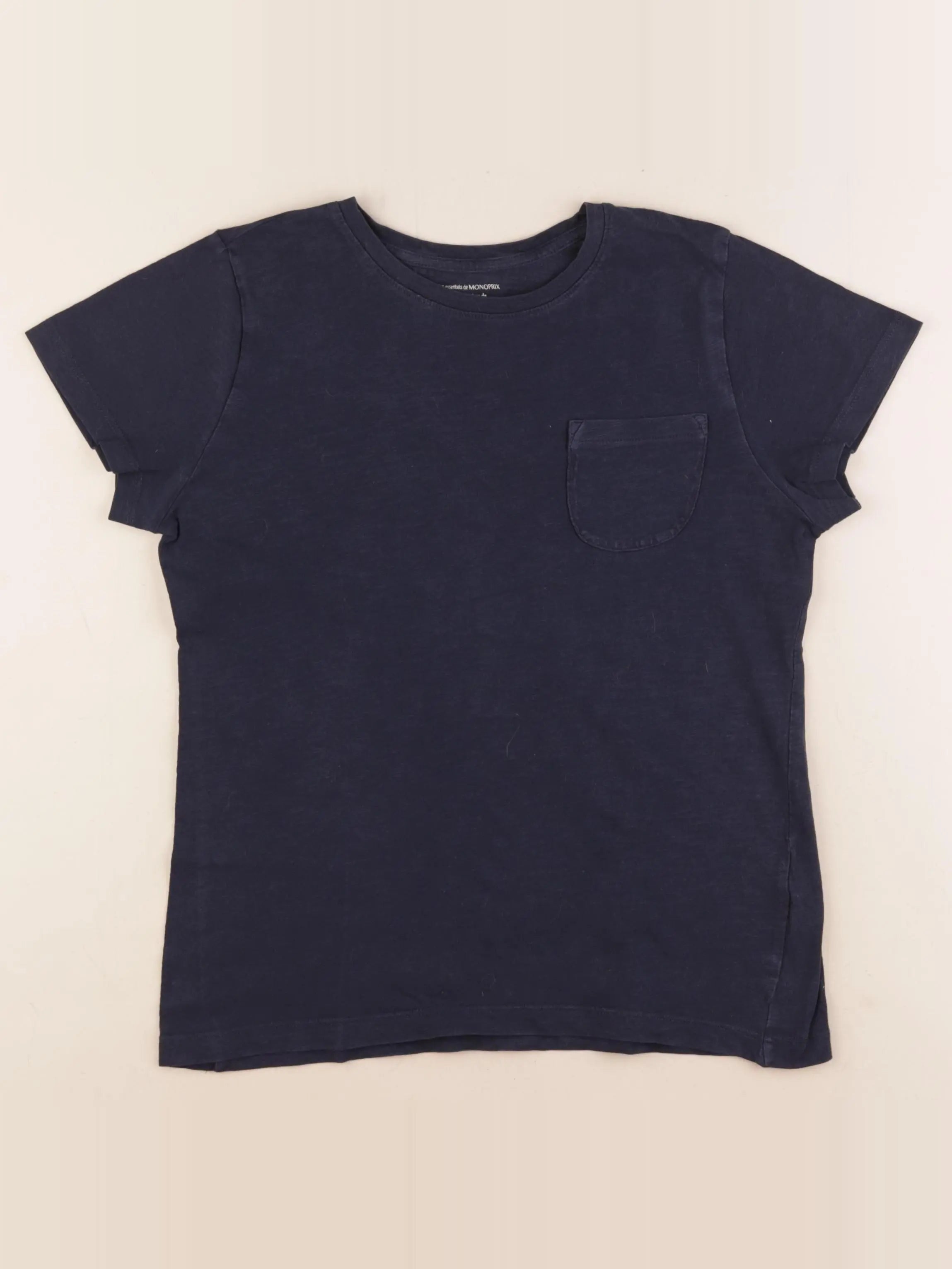 Monoprix - tee-shirt bleu - 14 ans